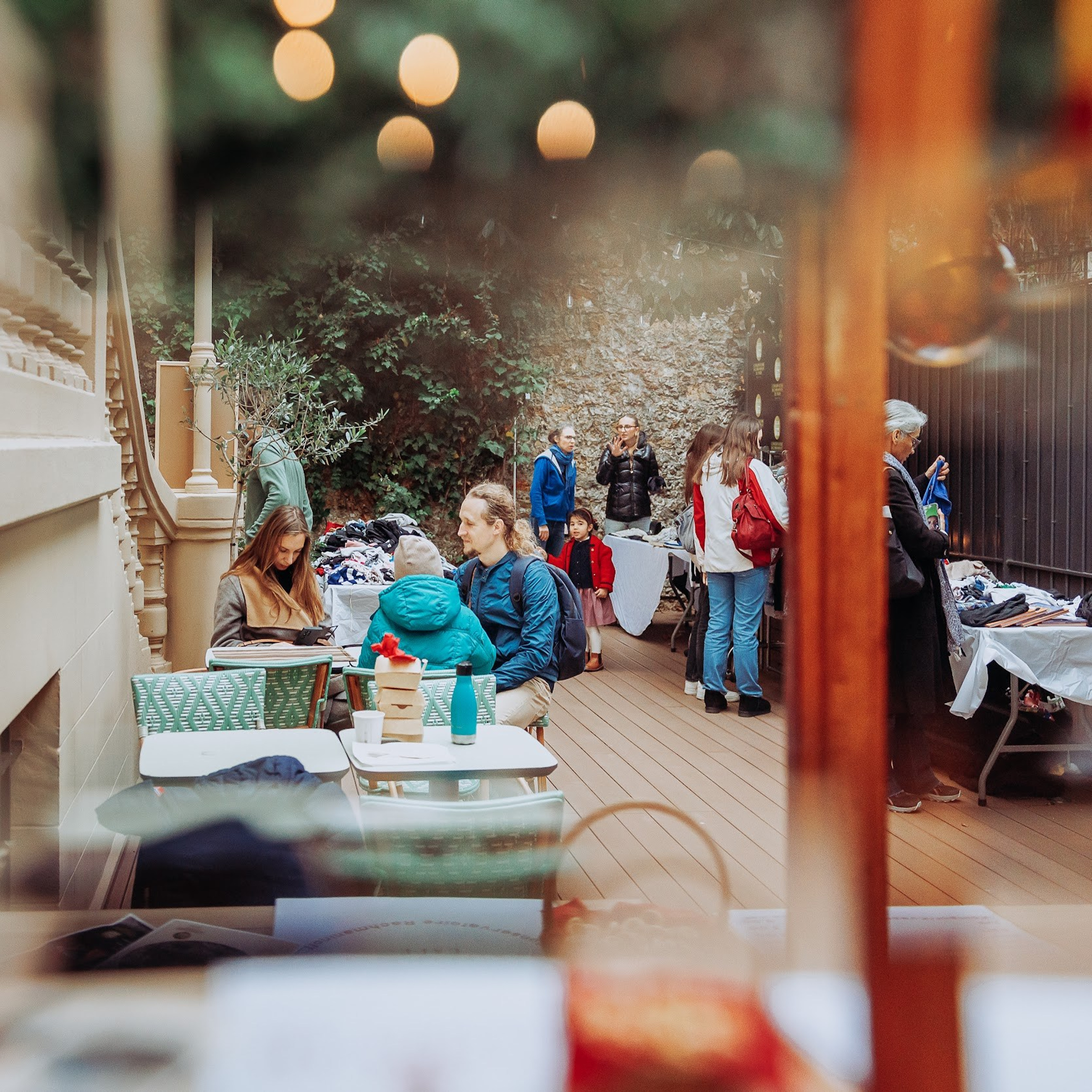 Le café Samovar à Paris. Photographe à Paris