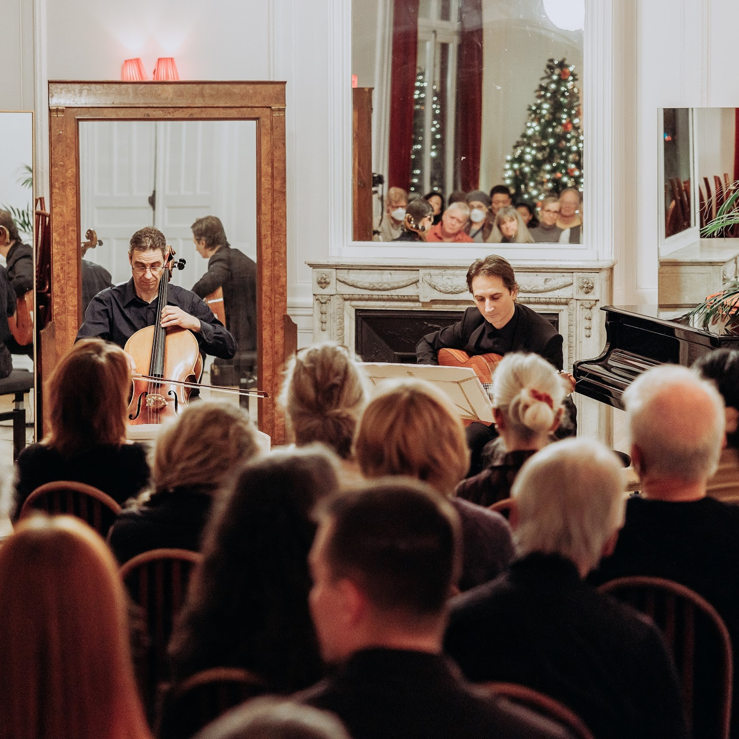 Guitare & cello paracelsus duo. Photographe à Paris