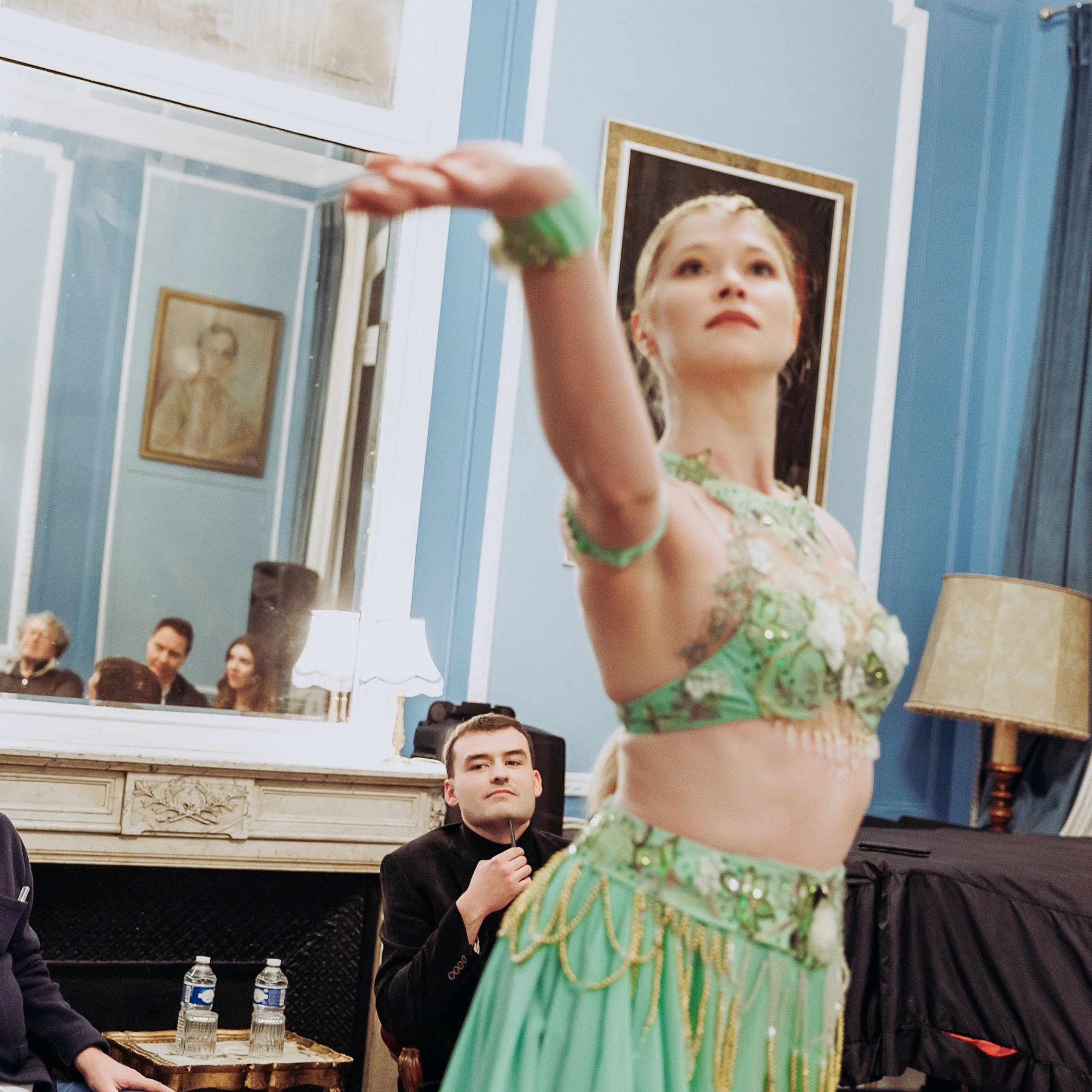 Michel Canesi à la présentation de son livre (éditions Plon). Photographe à Paris