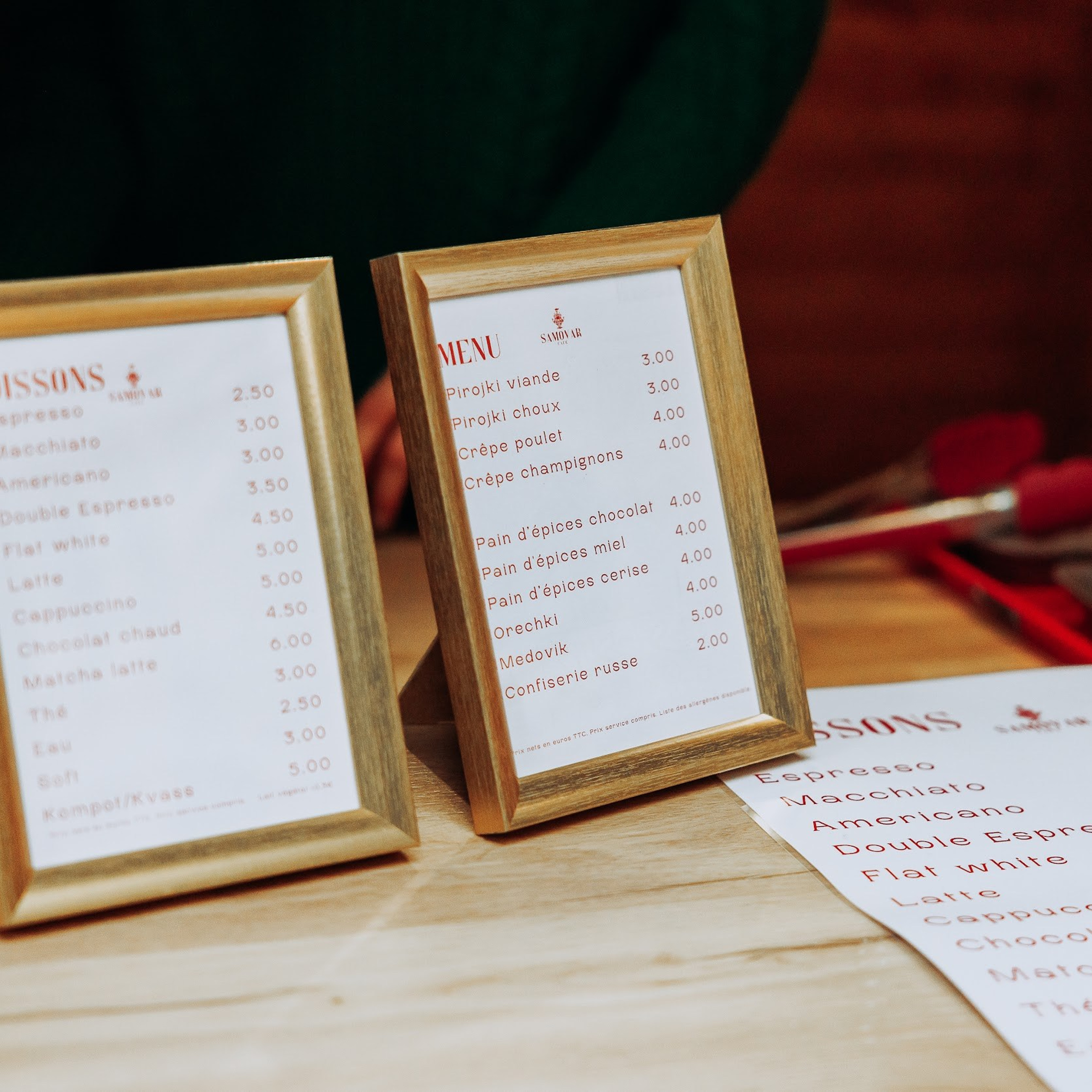 Le café Samovar à Paris. Photographe à Paris