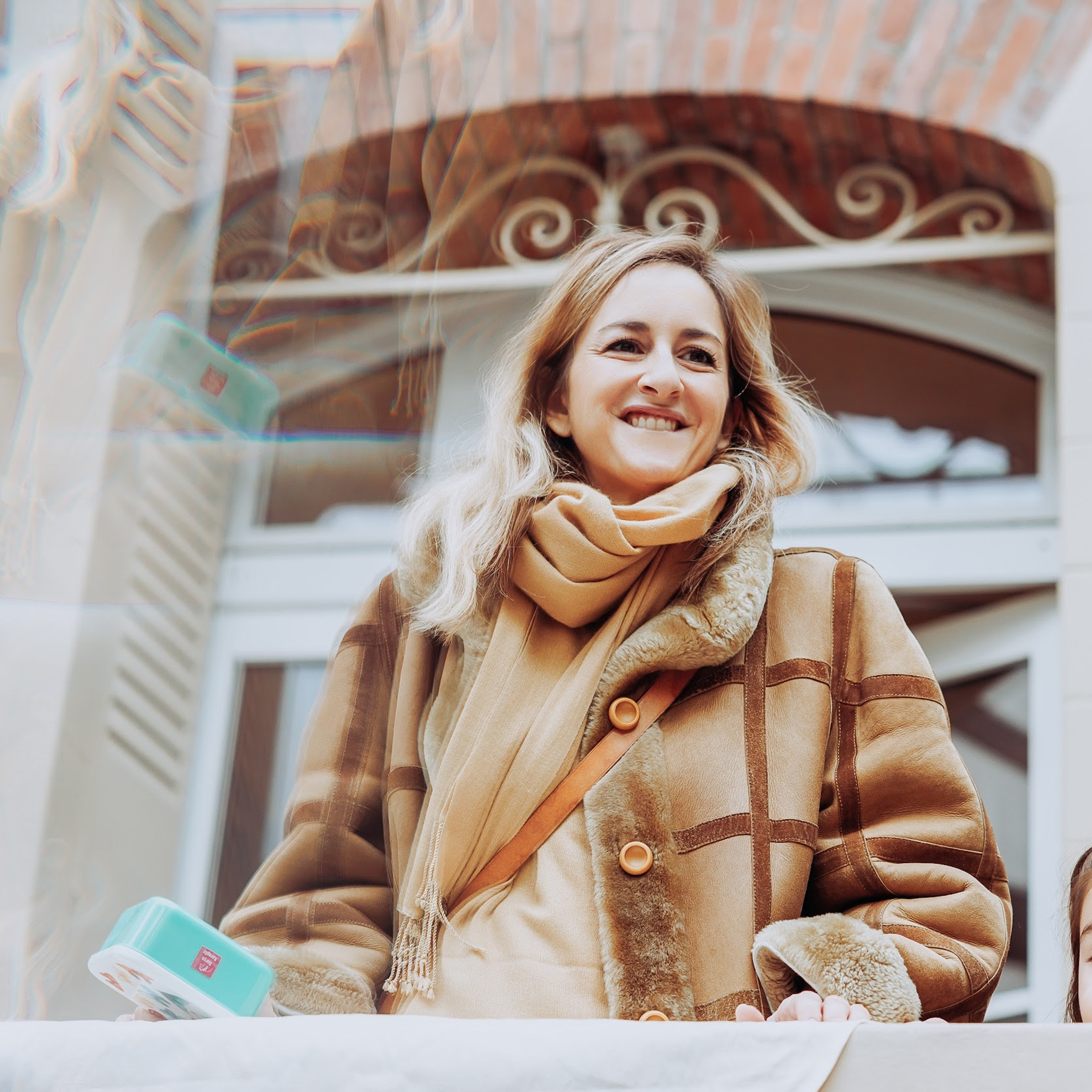 Un marché de Noël. Photographe à Paris