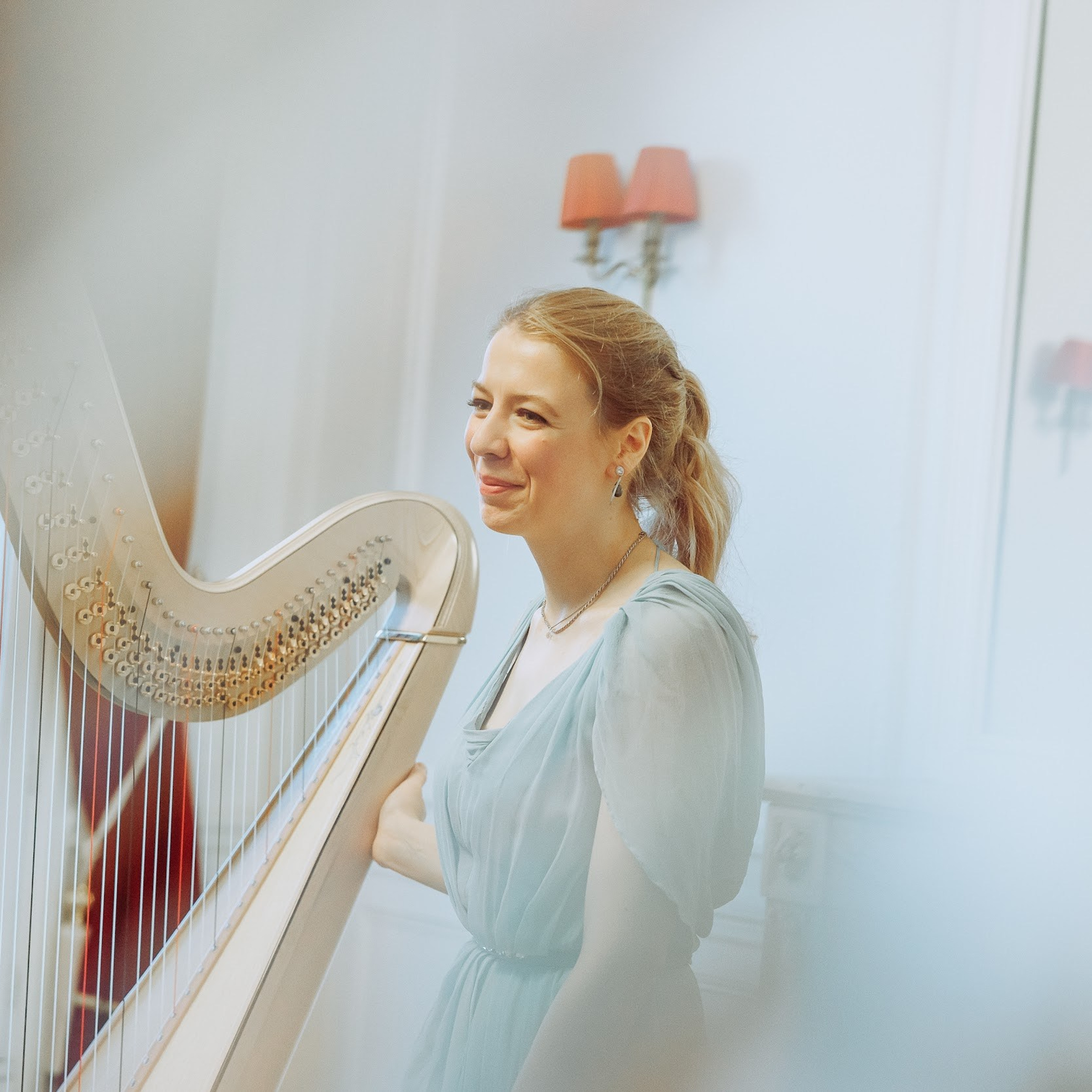 Concert de harpe. Photographe à Paris