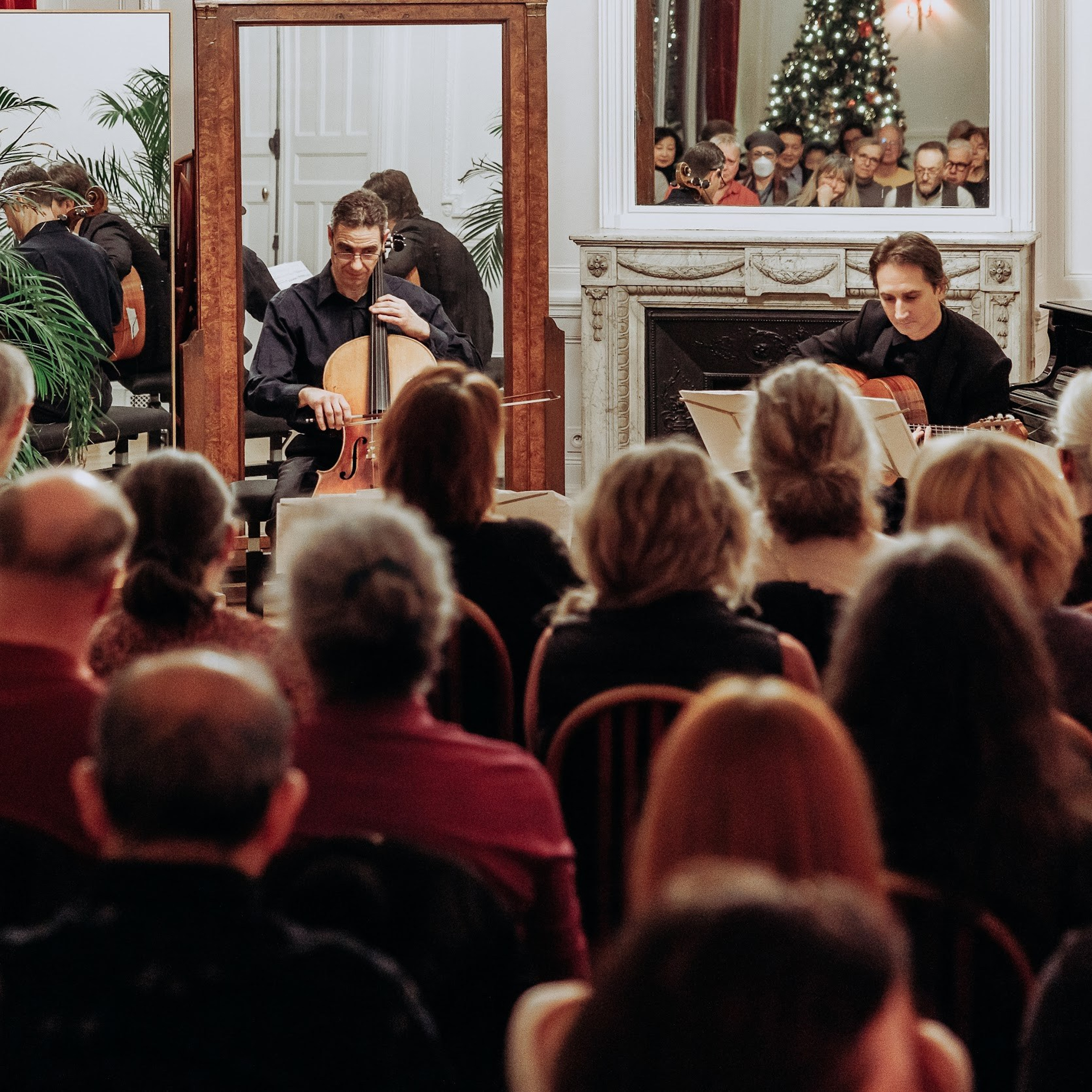 Guitare & cello paracelsus duo. Photographe à Paris