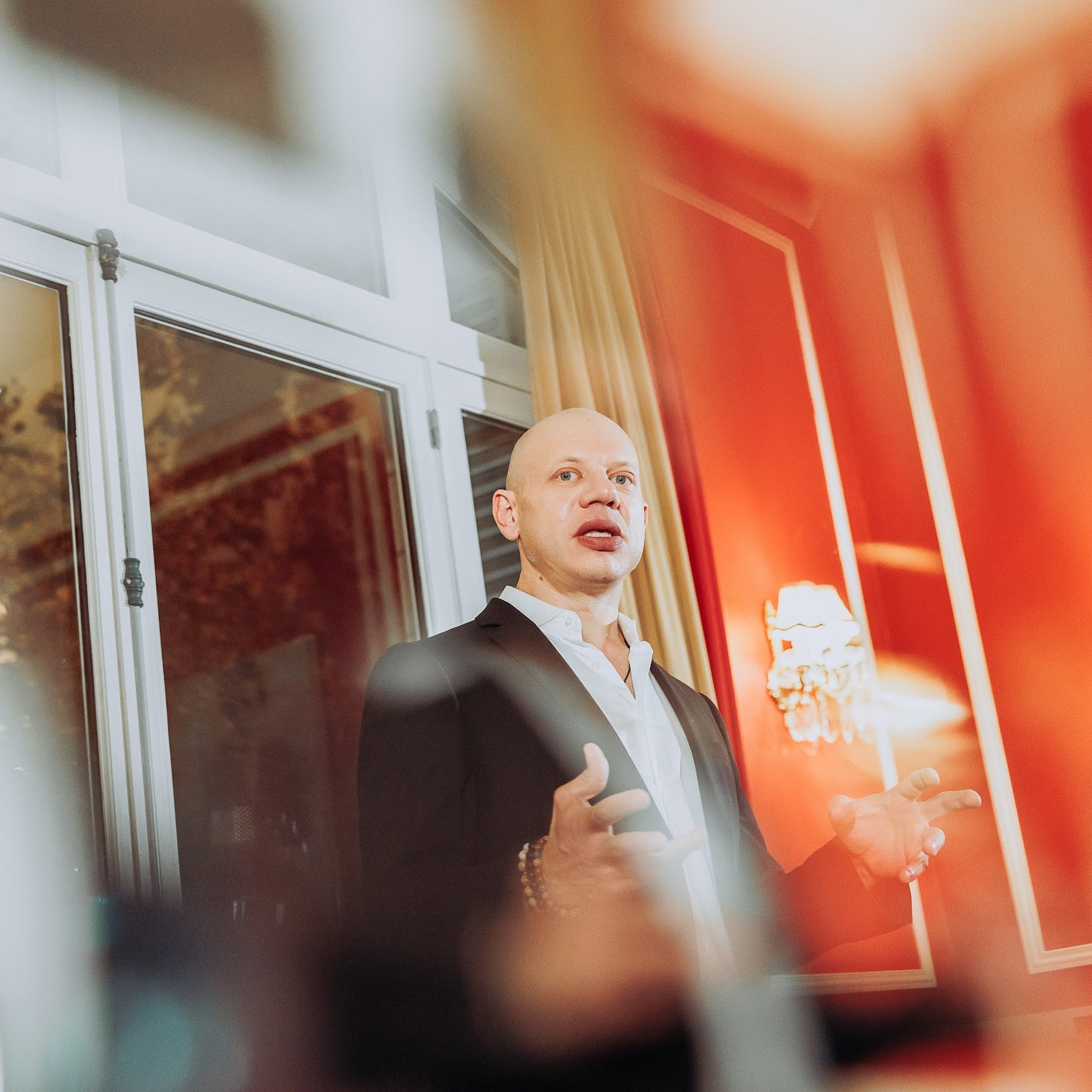 Une soirée poétique. Photographe à Paris