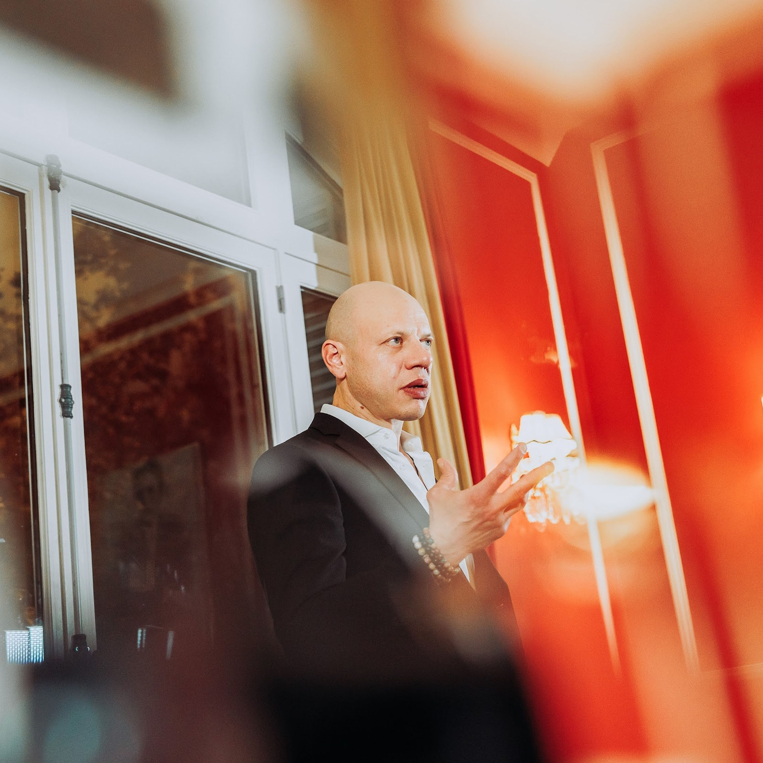 Une soirée poétique. Photographe à Paris