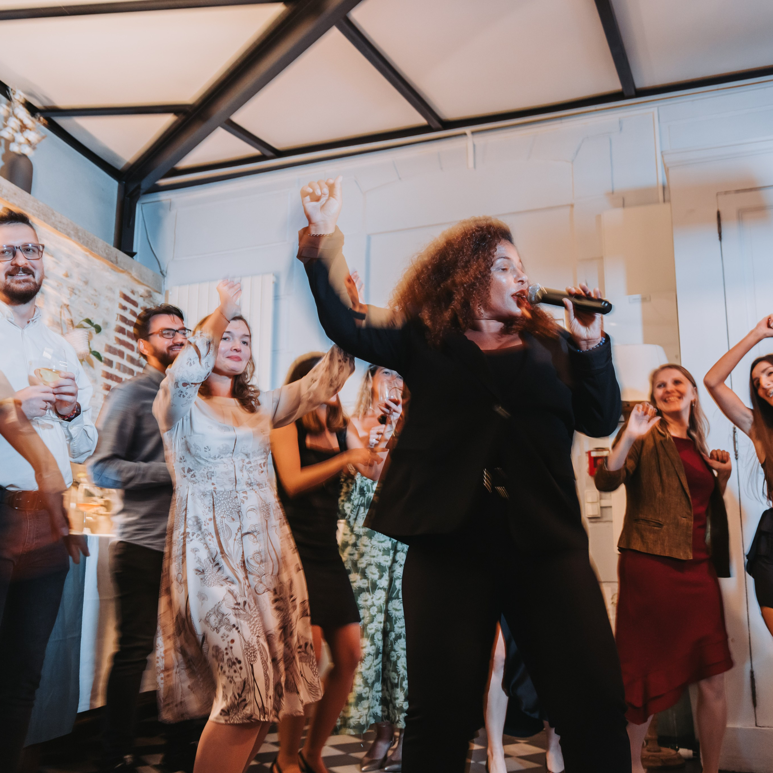 Événement d’entreprise au château. Photographe à Paris