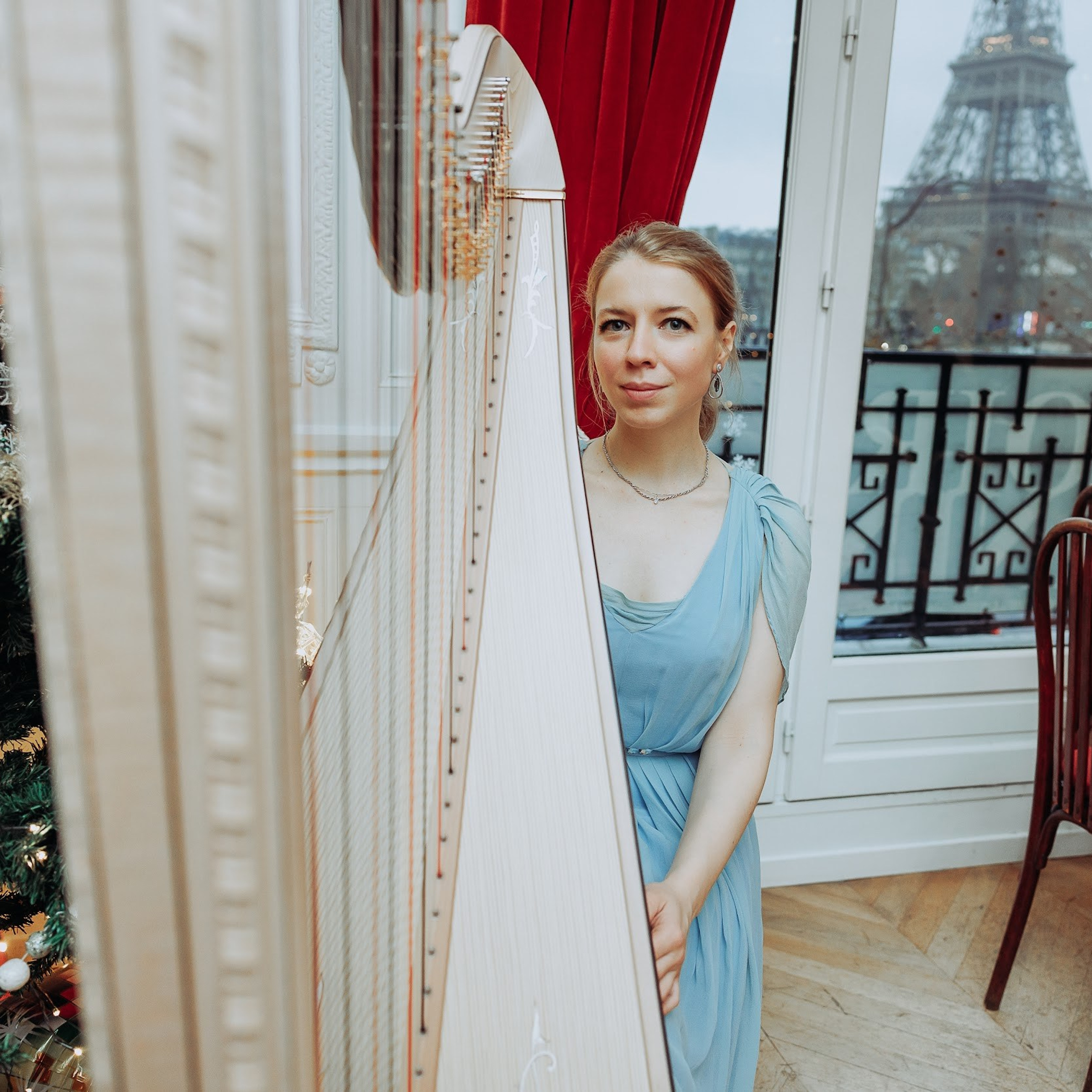 Concert de harpe. Photographe à Paris