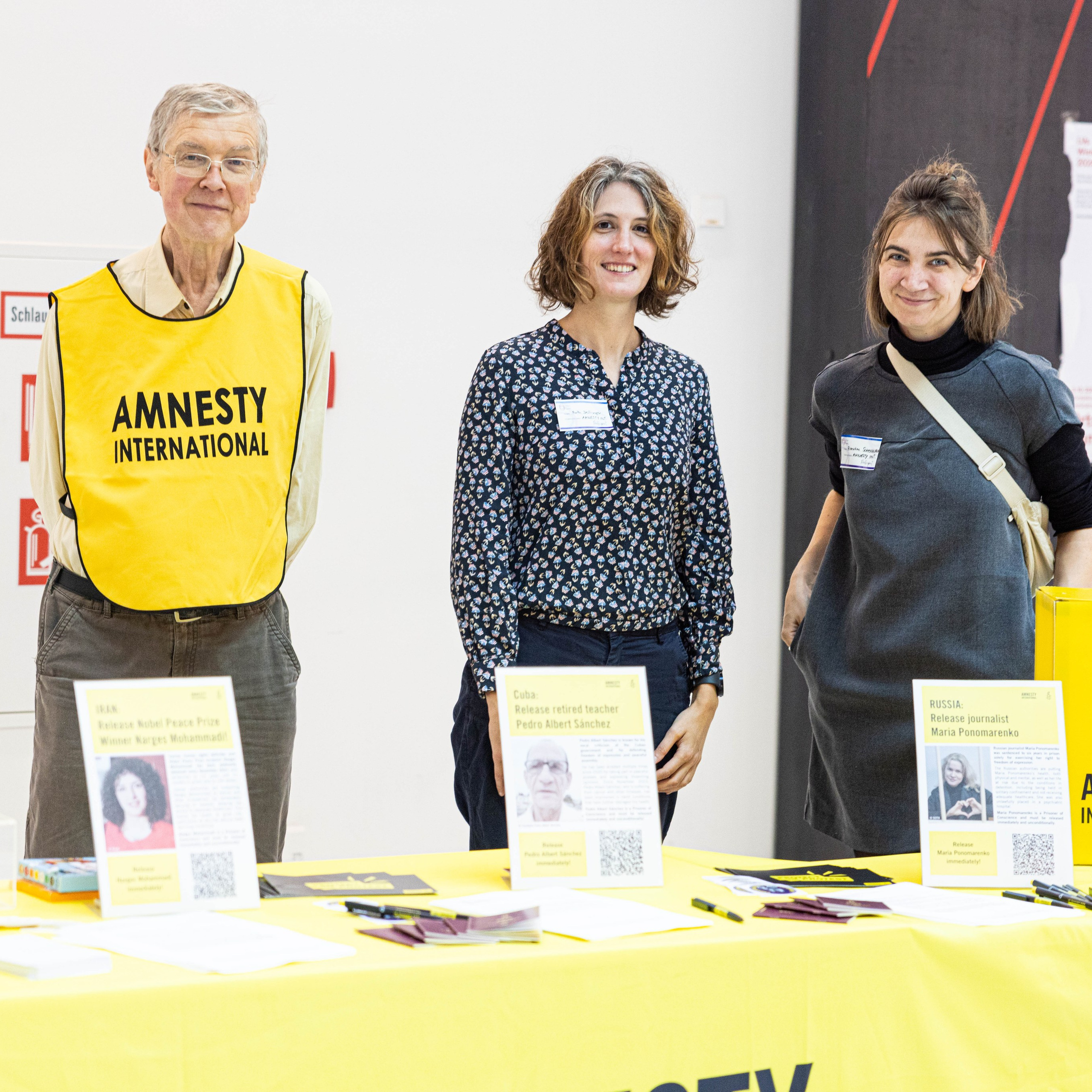 Conférence sur les prisonniers politiques, Vienne. Photographe à Paris