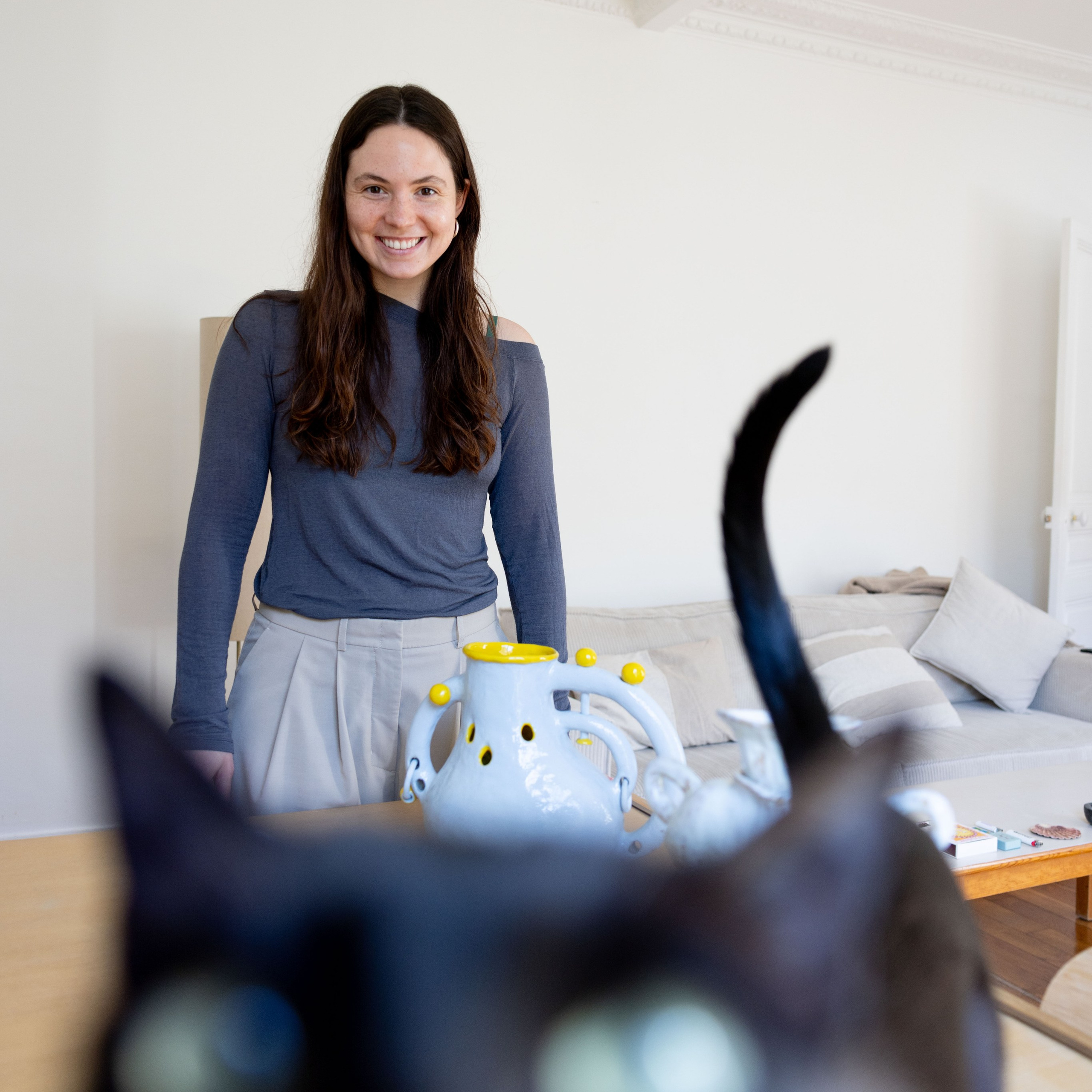 Evgeniia — collectionneuse d’art à Paris. Photographe à Paris