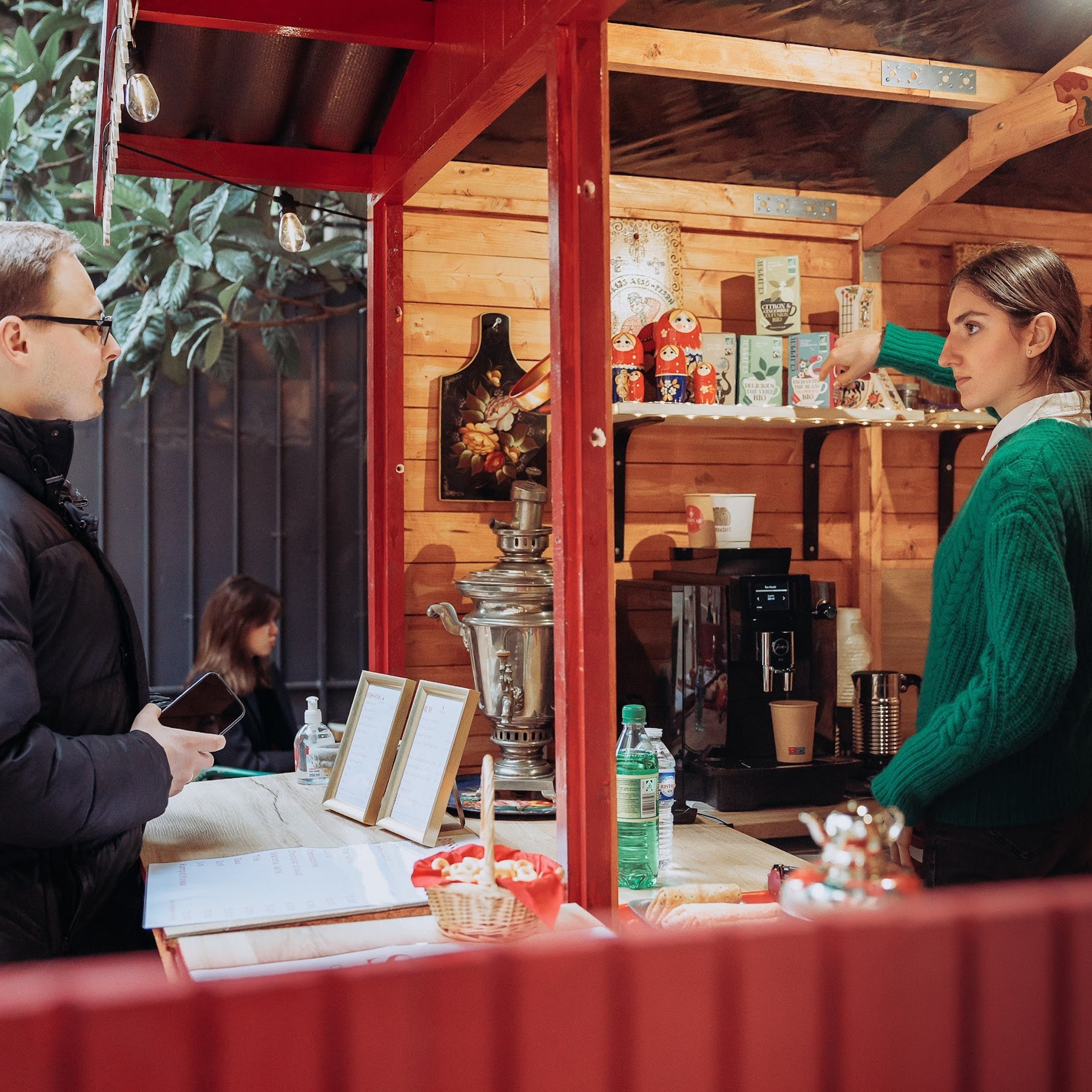 Le café Samovar à Paris. Photographe à Paris