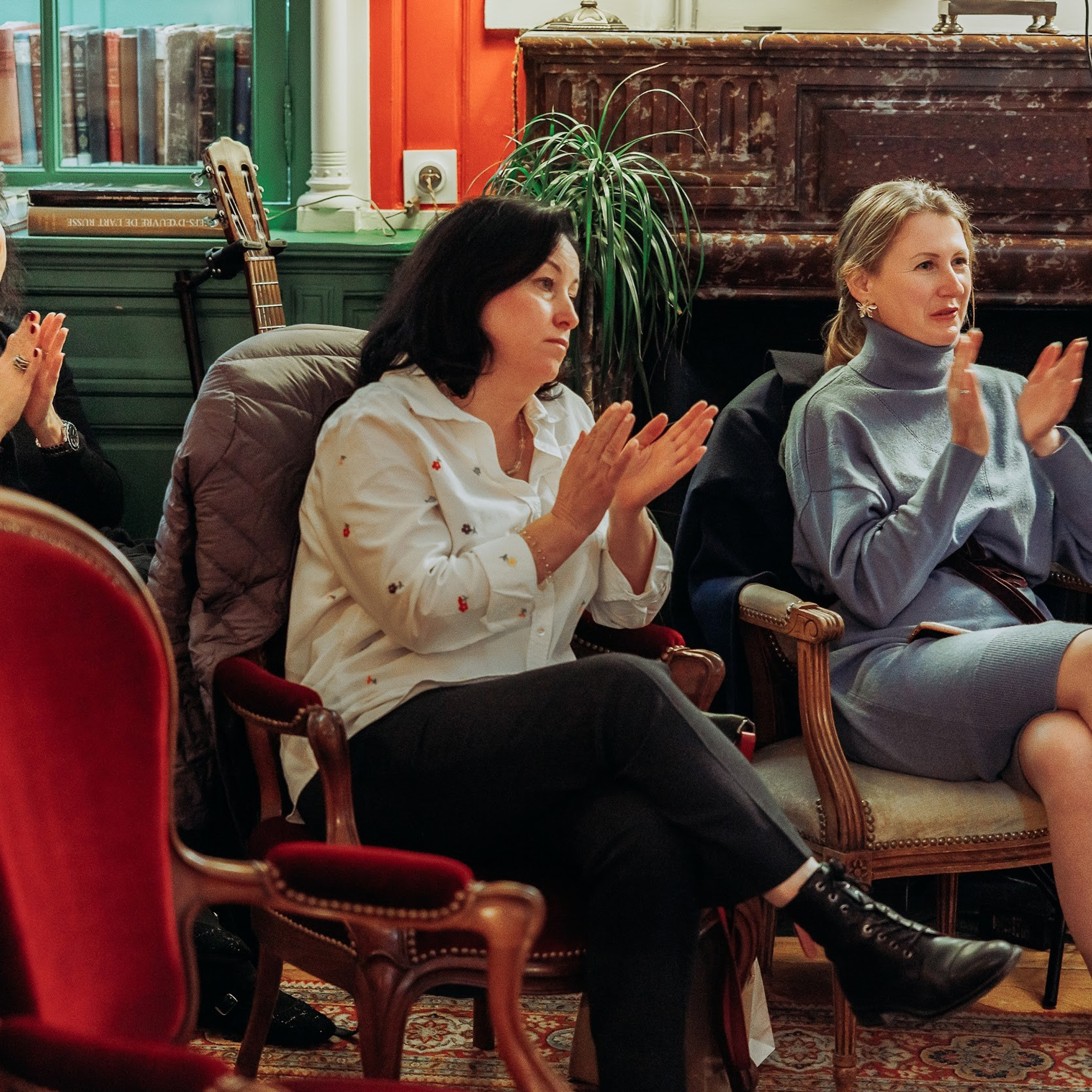 Une soirée poétique. Photographe à Paris