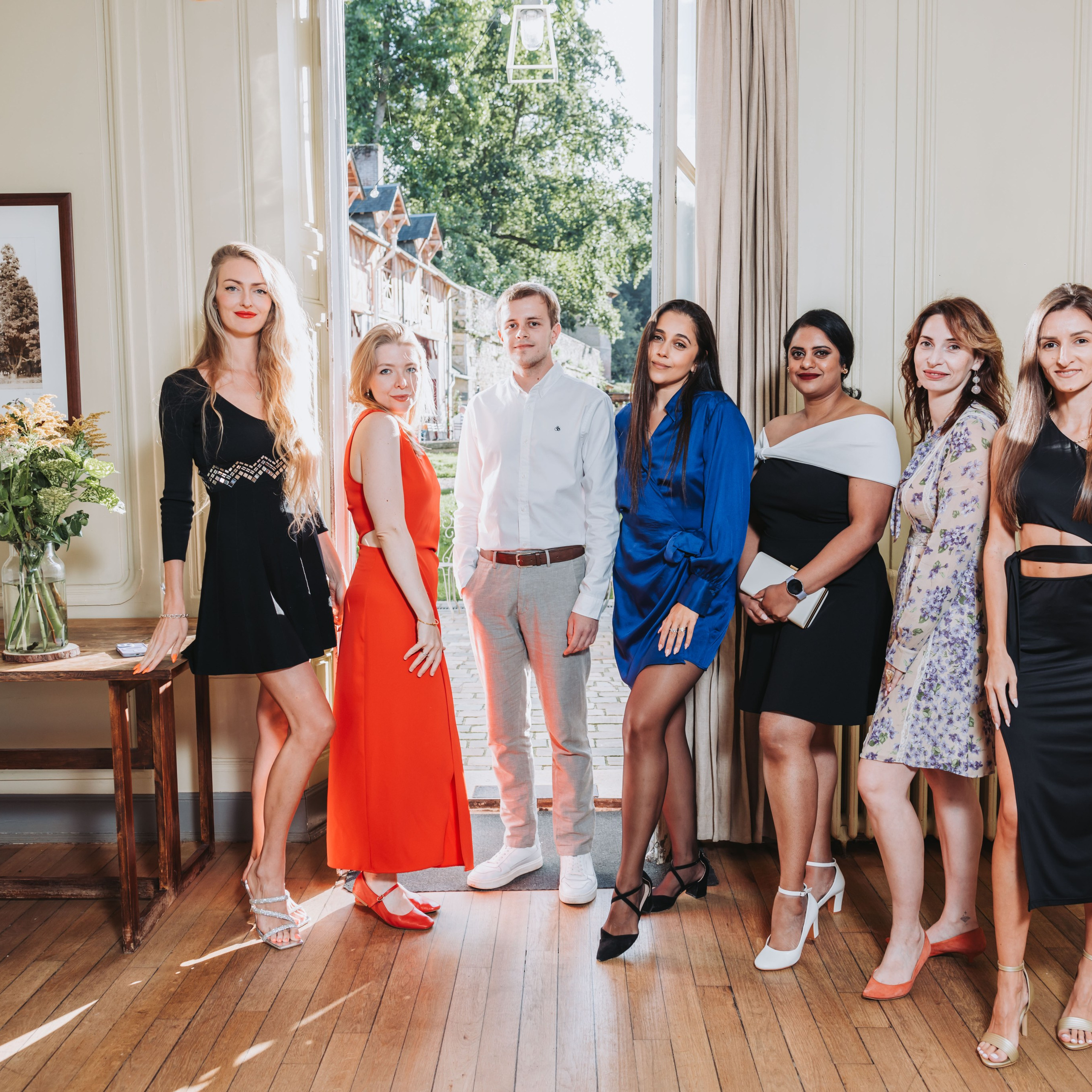 Événement d’entreprise au château. Photographe à Paris