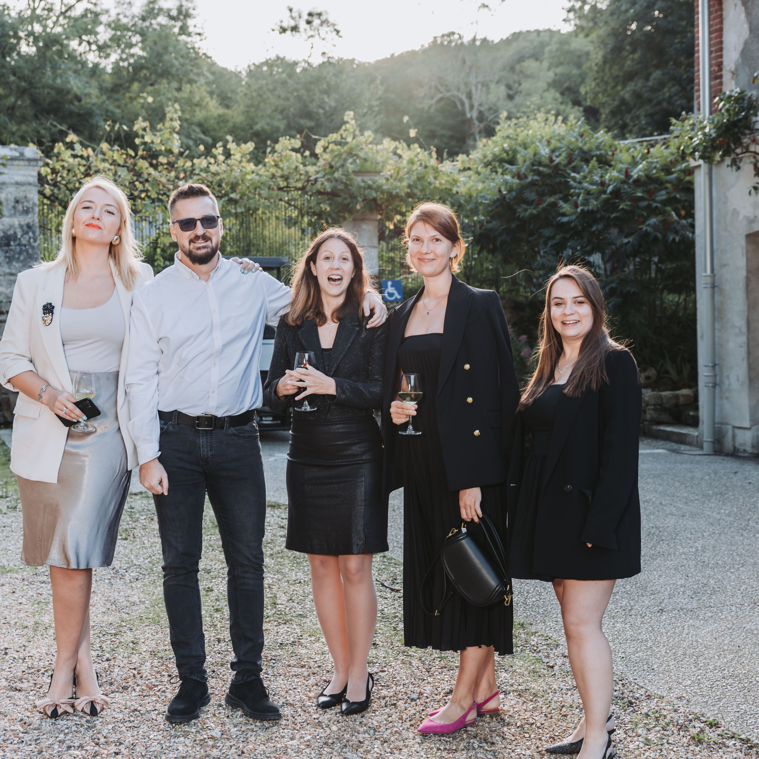 Événement d’entreprise au château. Photographe à Paris