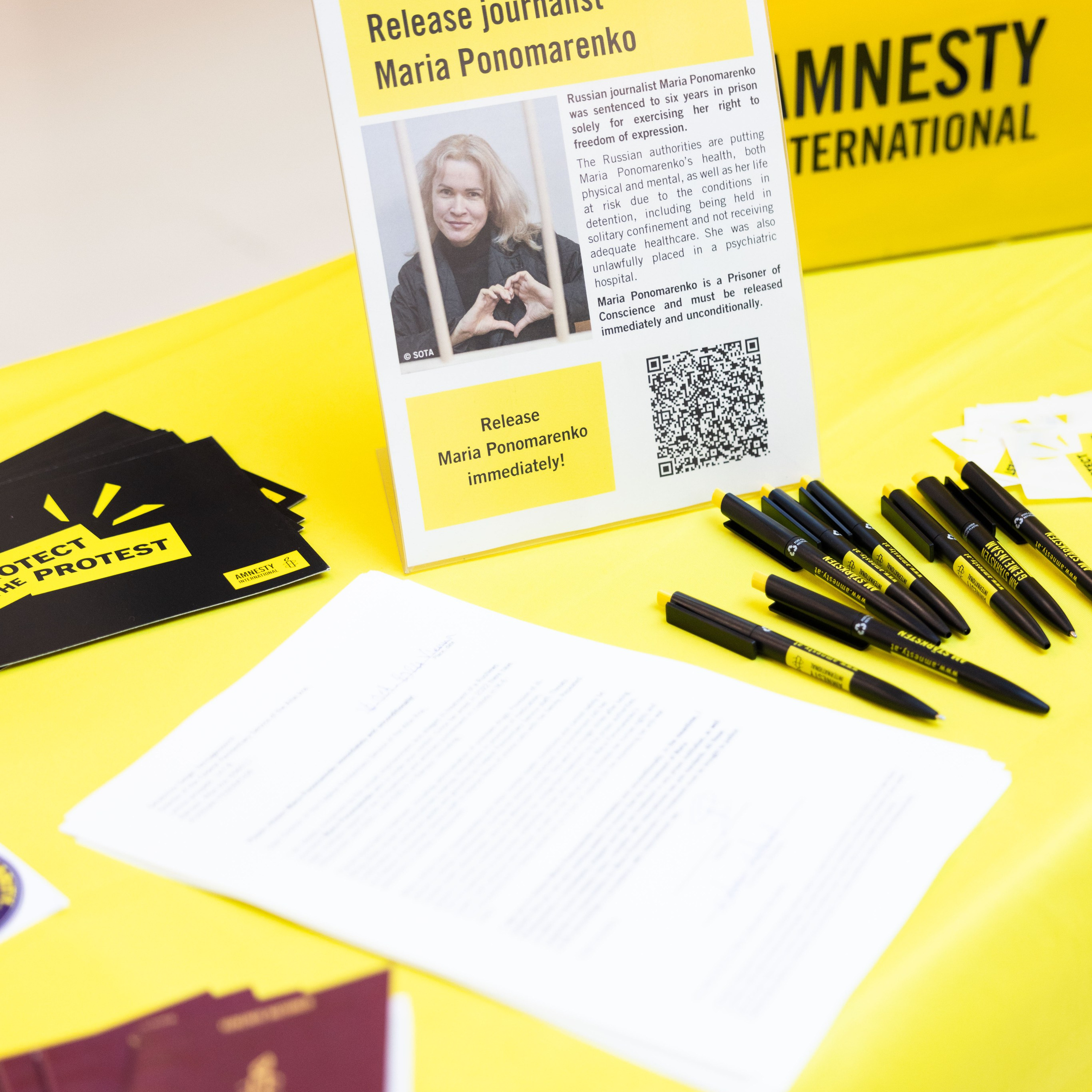 Conférence sur les prisonniers politiques, Vienne. Photographe à Paris