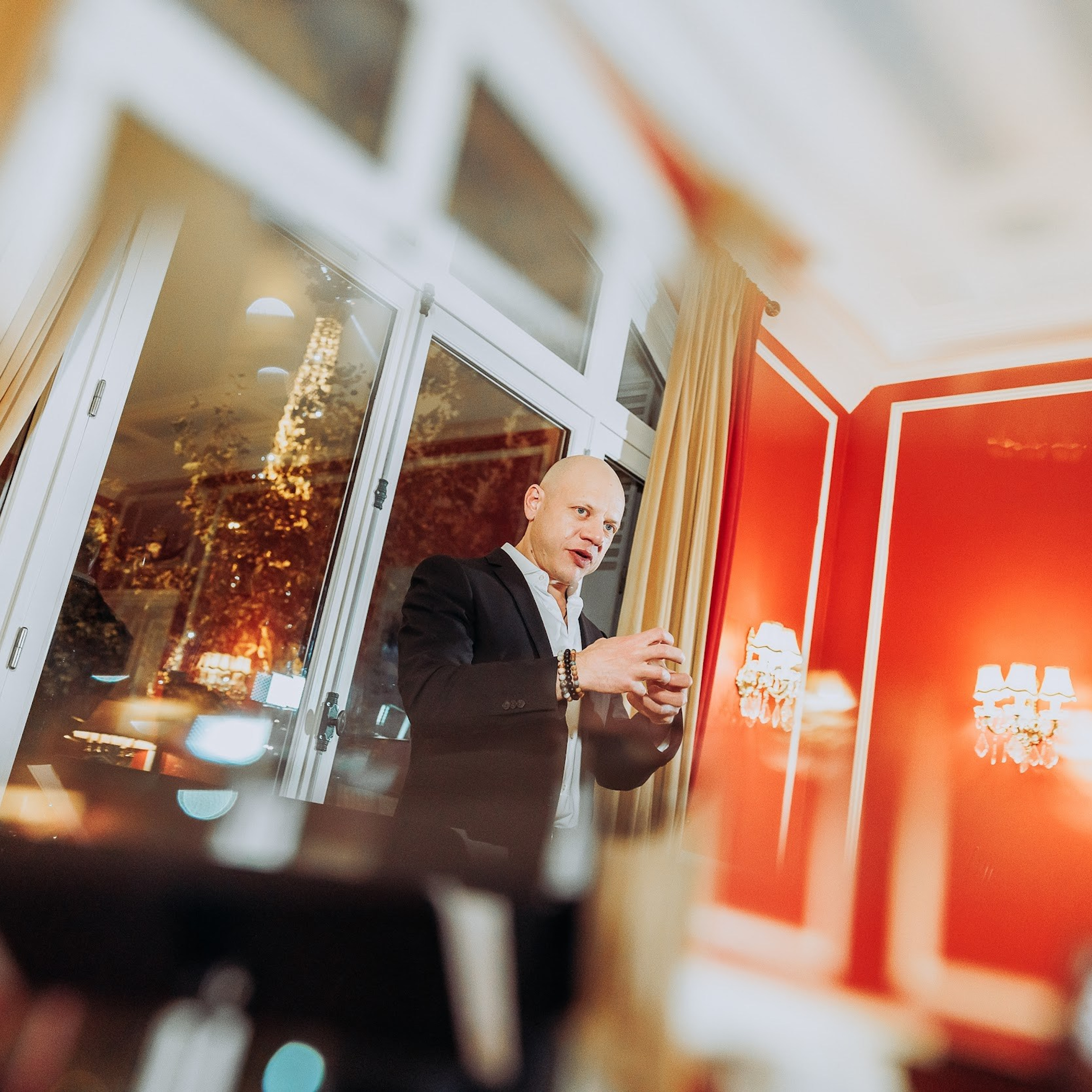 Une soirée poétique. Photographe à Paris