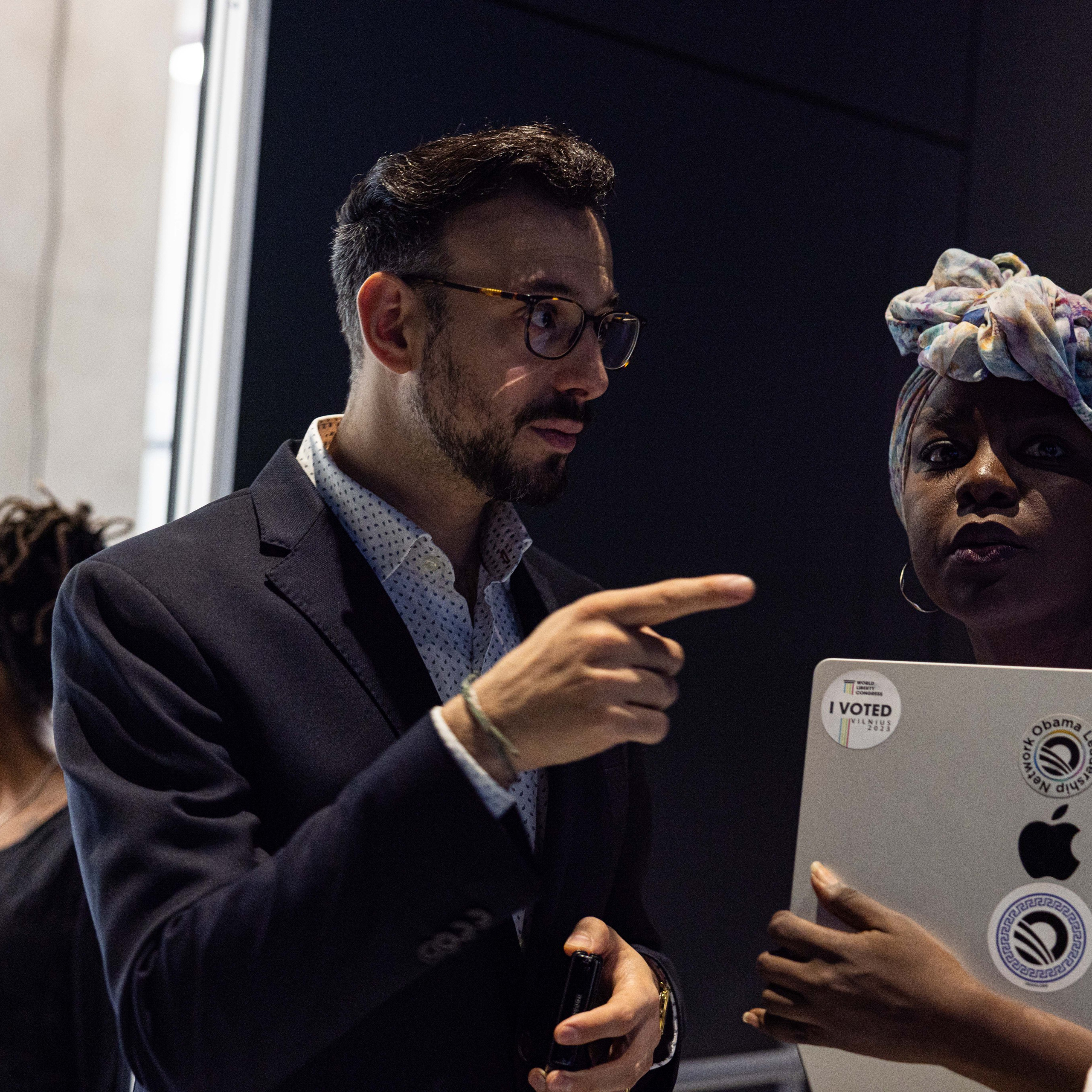 Conférence sur les prisonniers politiques, Vienne. Photographe à Paris