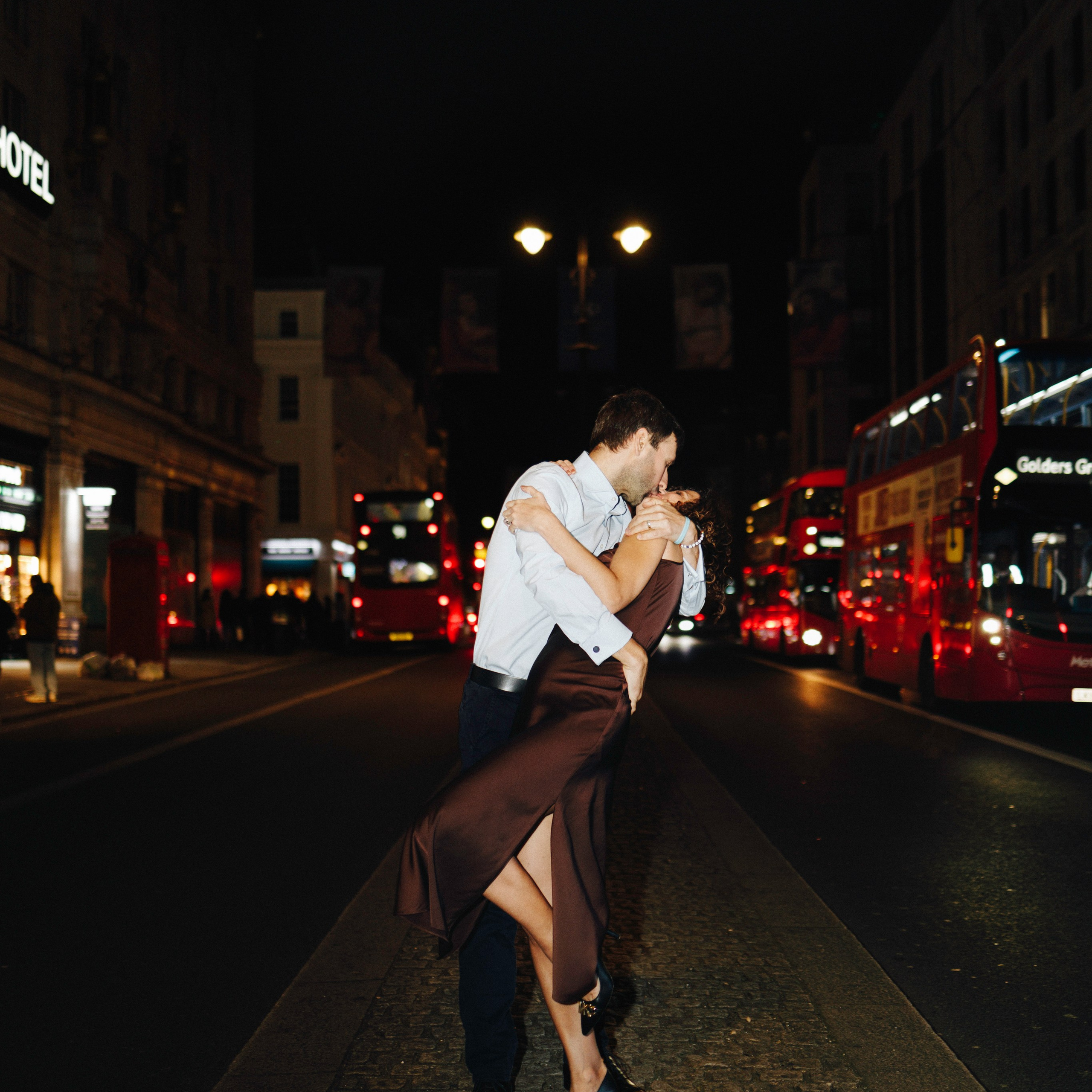 Anniversary Under City Lights