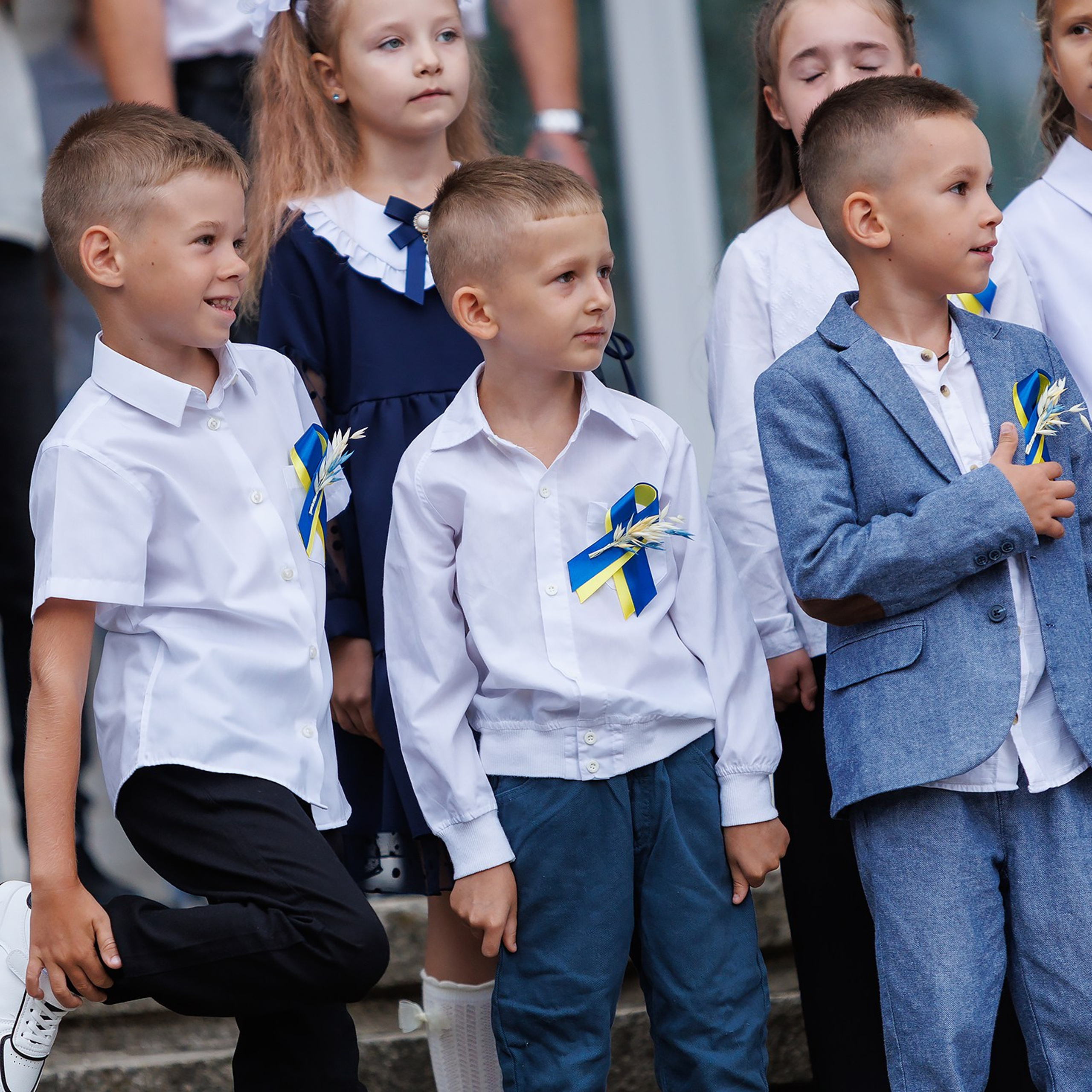 1 вересня першоклашки