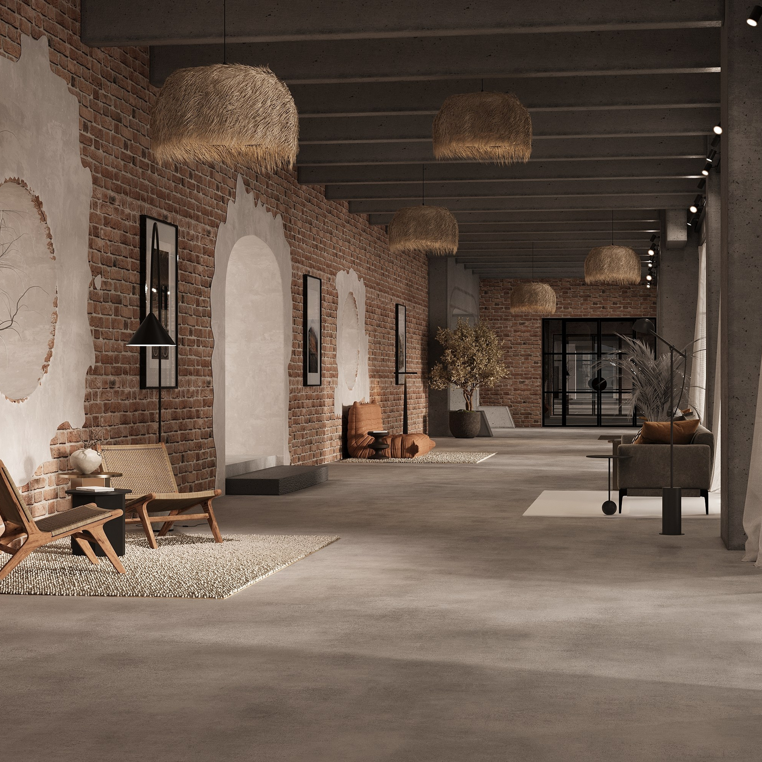 Drobės Fabrikas — open-space furniture store