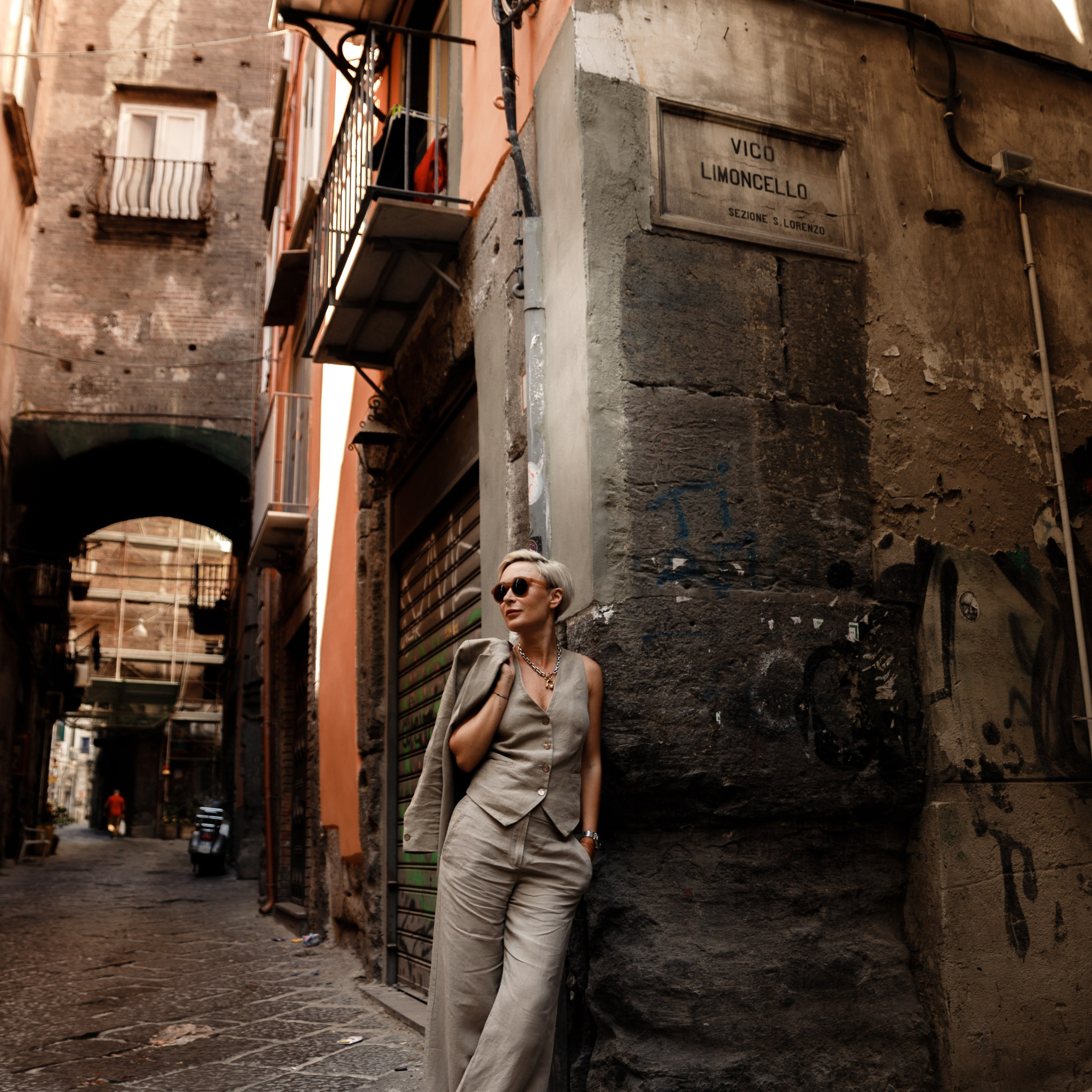 Марина. Портретная фотосессия в Неаполе