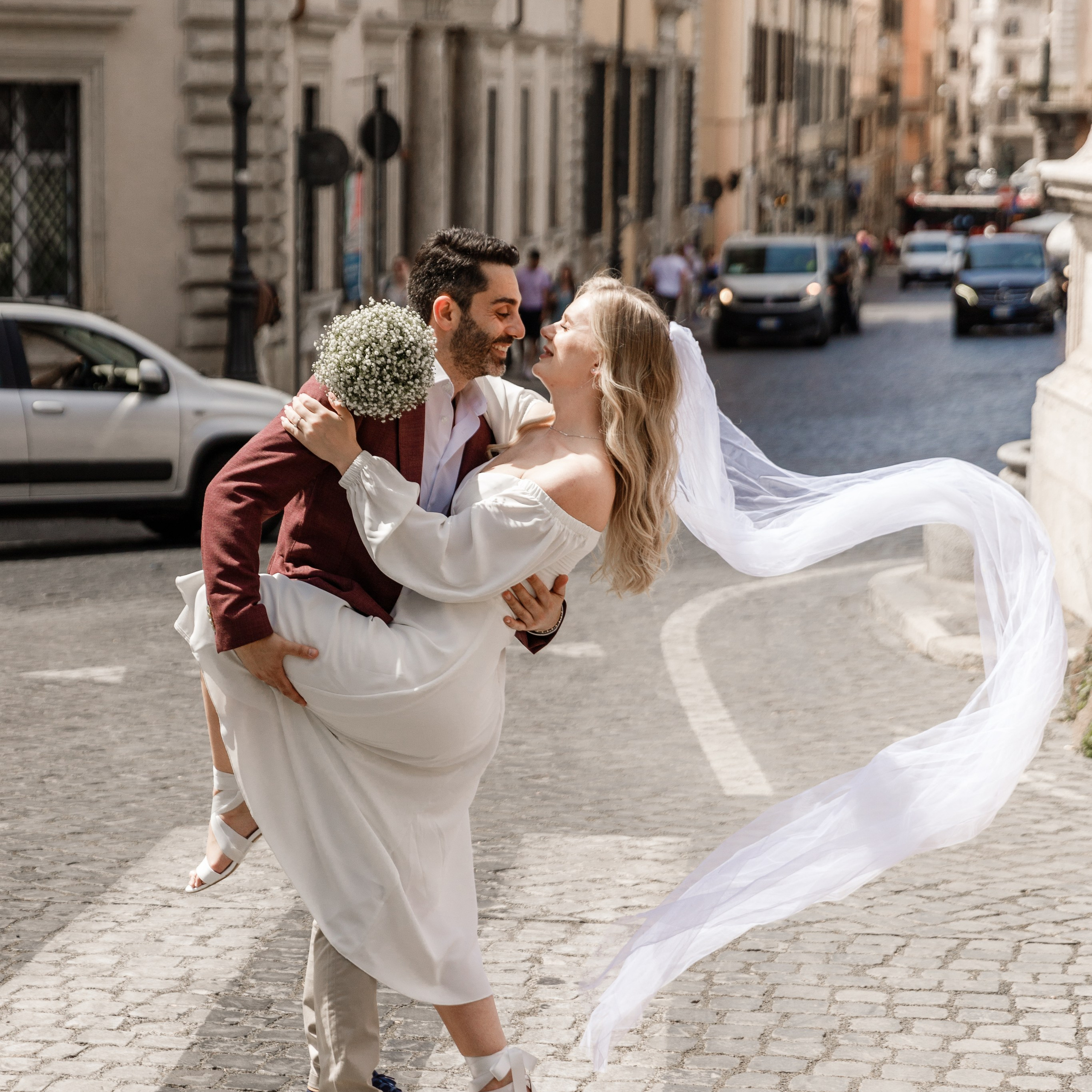 Elopement in Rome. Andrea and Maria