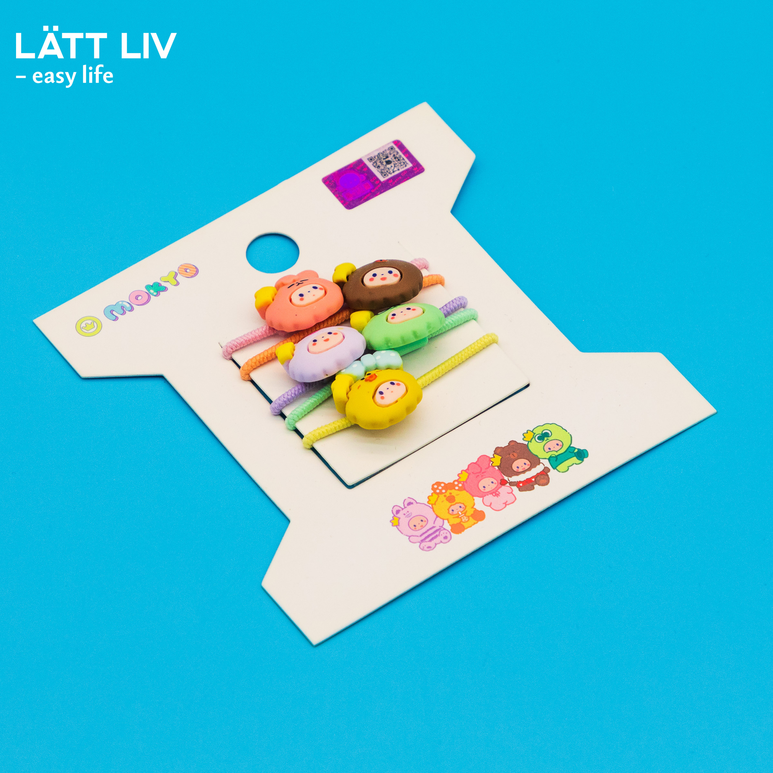 Брелки и резинки. LÄTT LIV