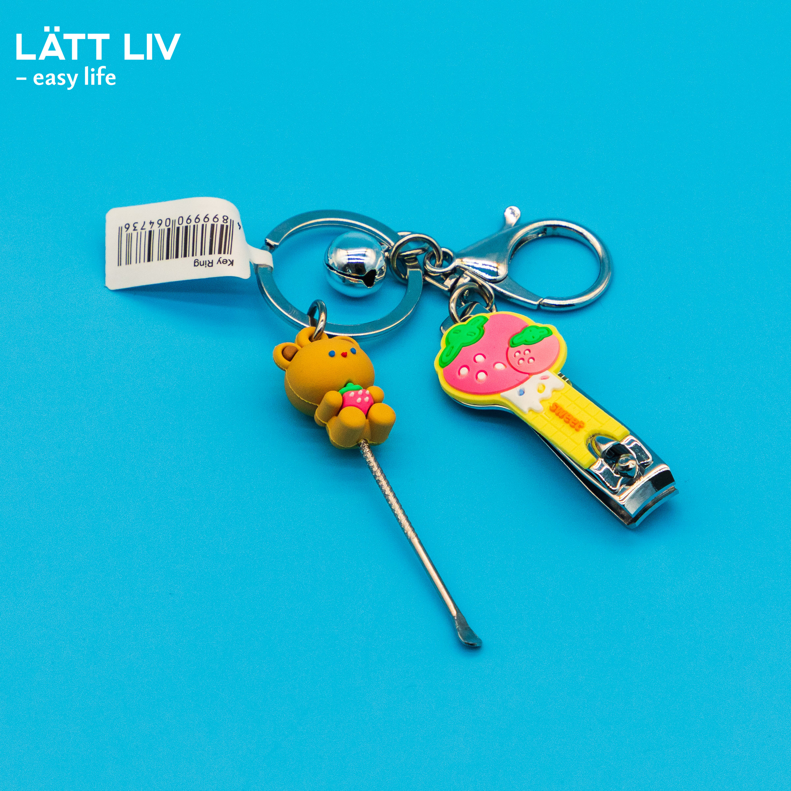 Брелки и резинки. LÄTT LIV