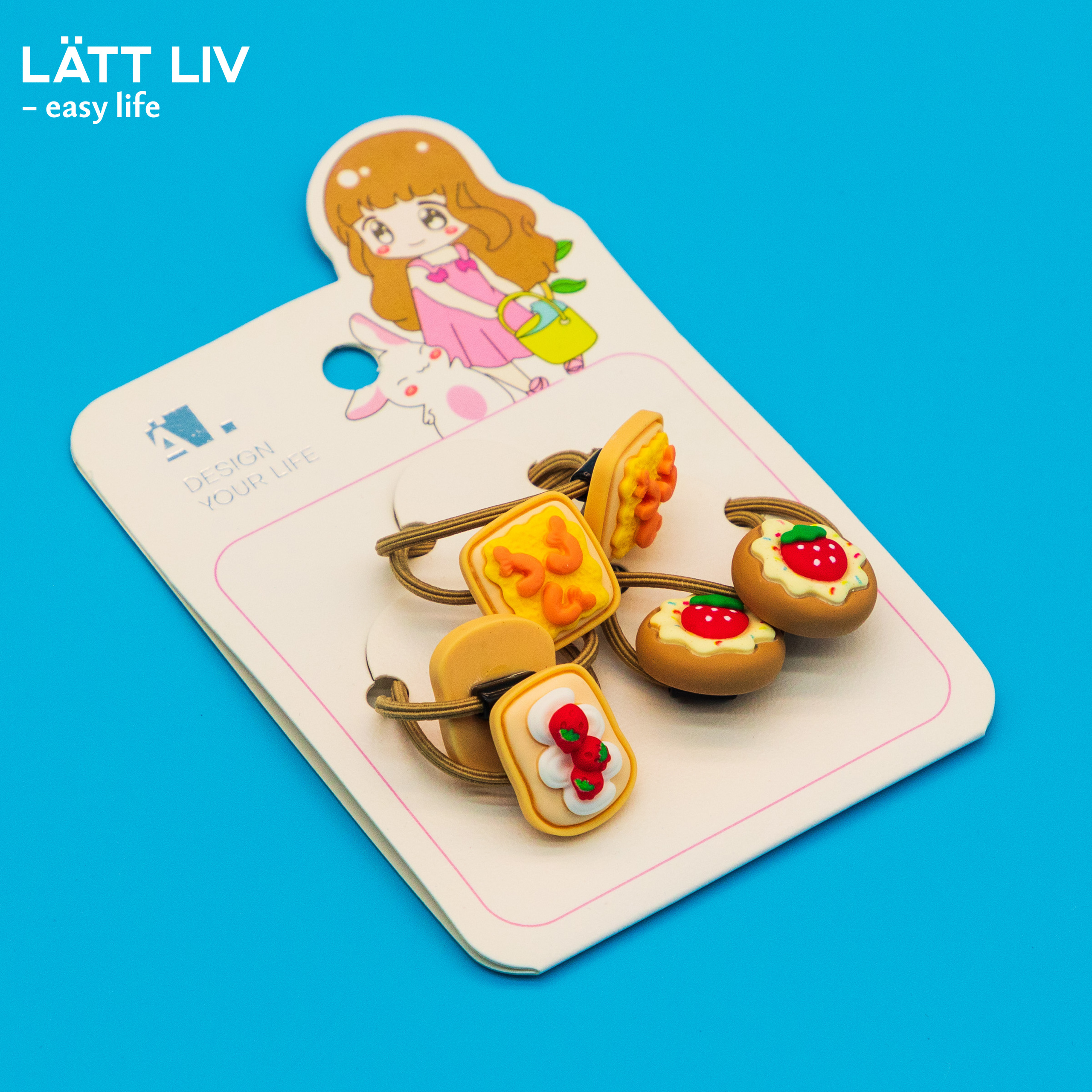 Брелки и резинки. LÄTT LIV