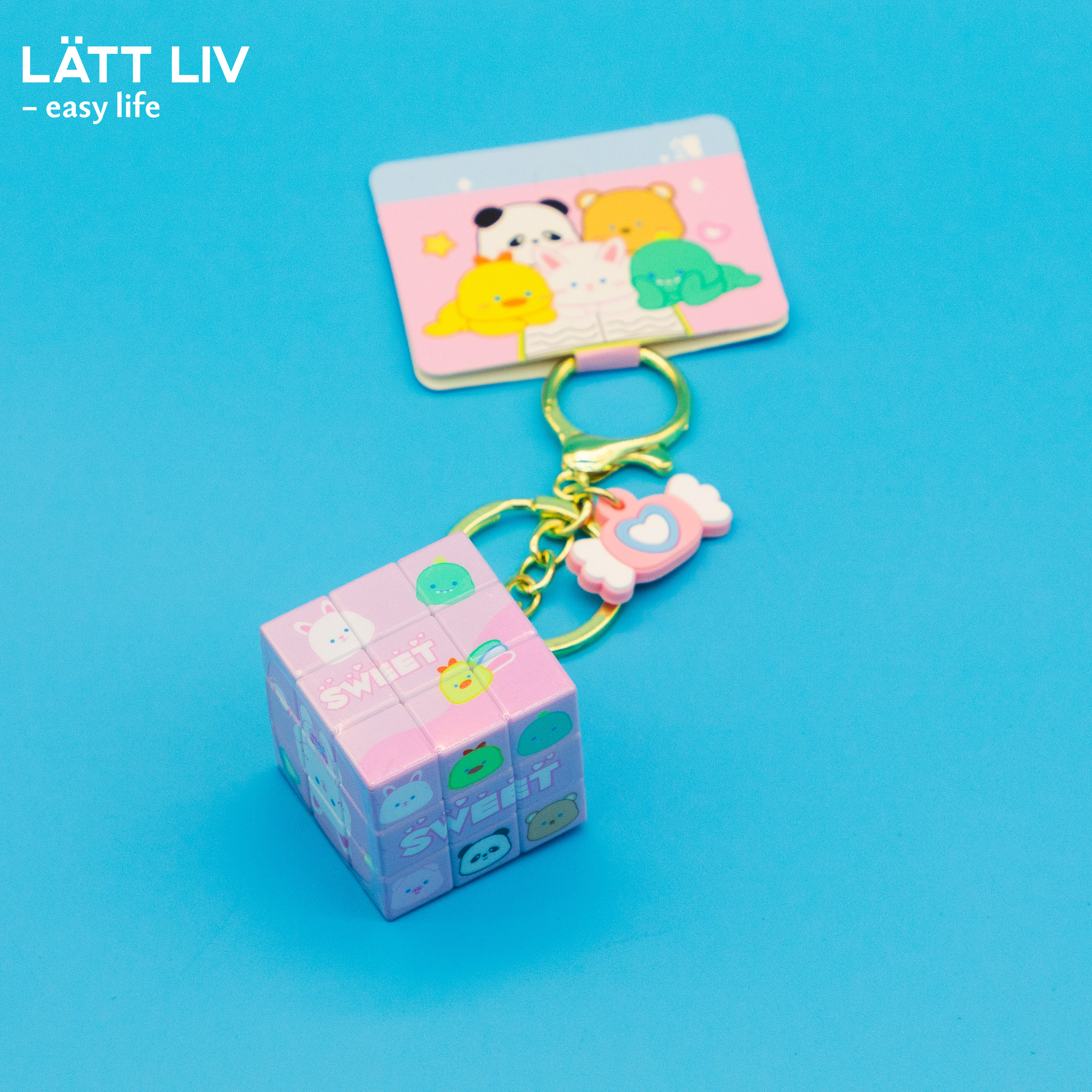 Брелки и резинки. LÄTT LIV