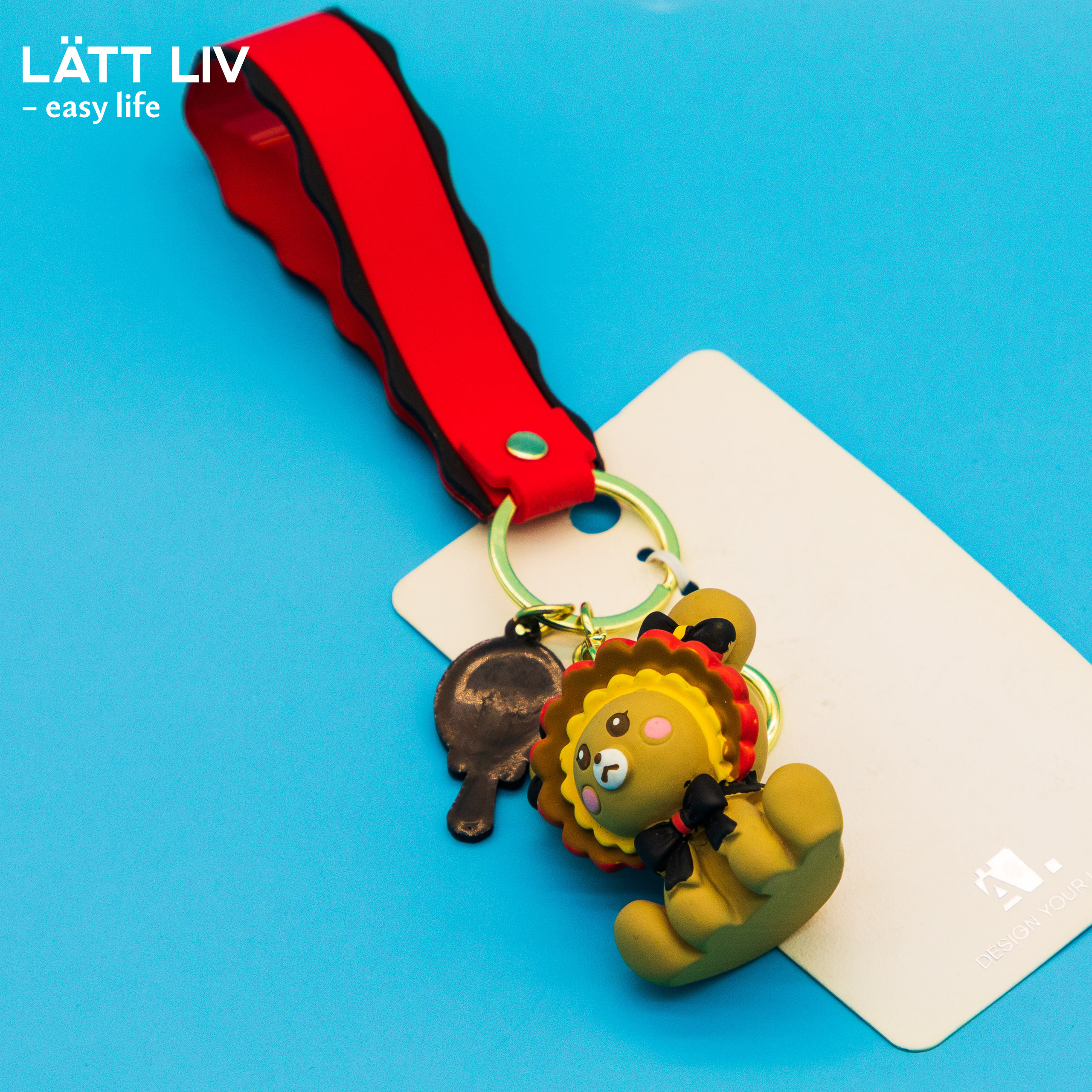 Брелки и резинки. LÄTT LIV
