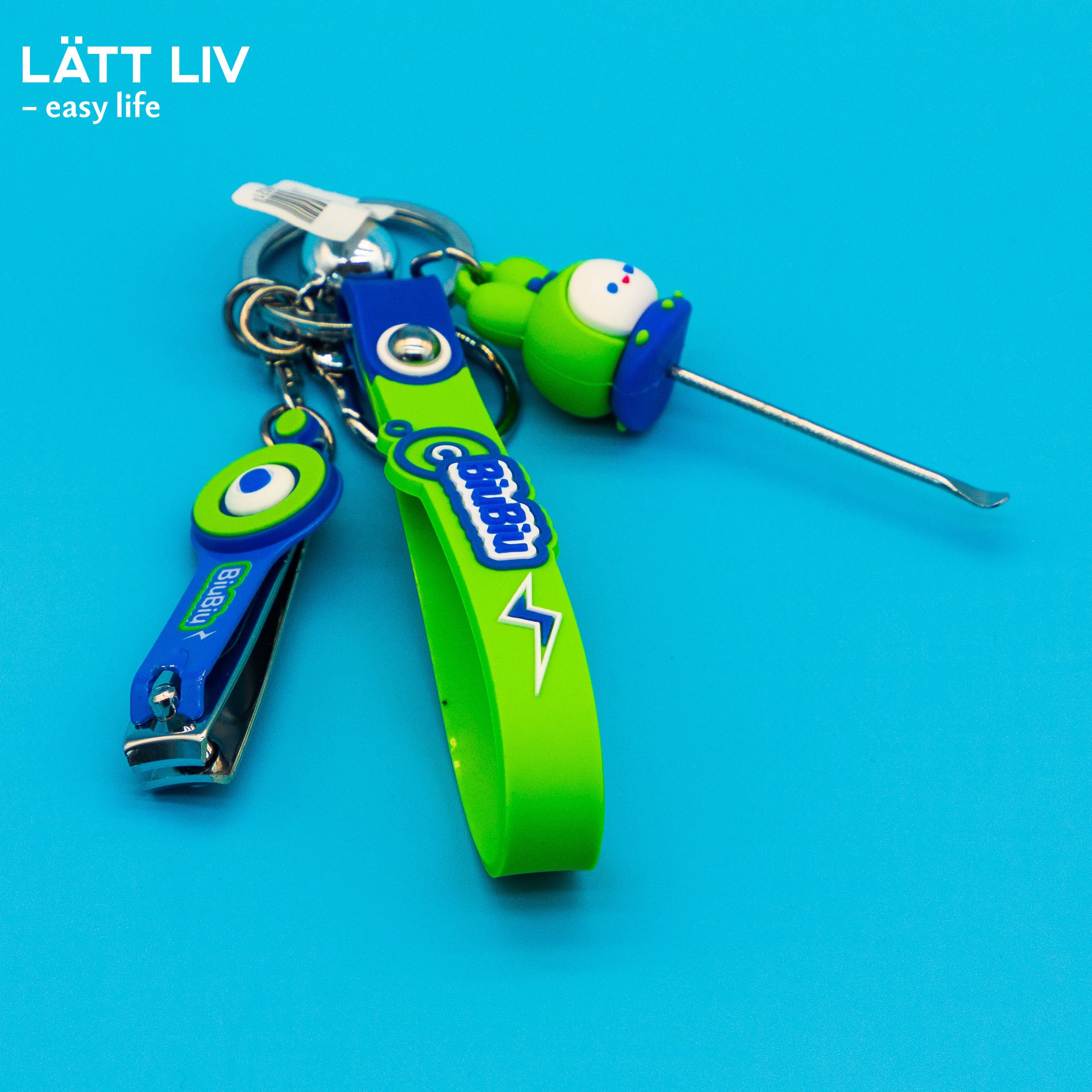 Брелки и резинки. LÄTT LIV