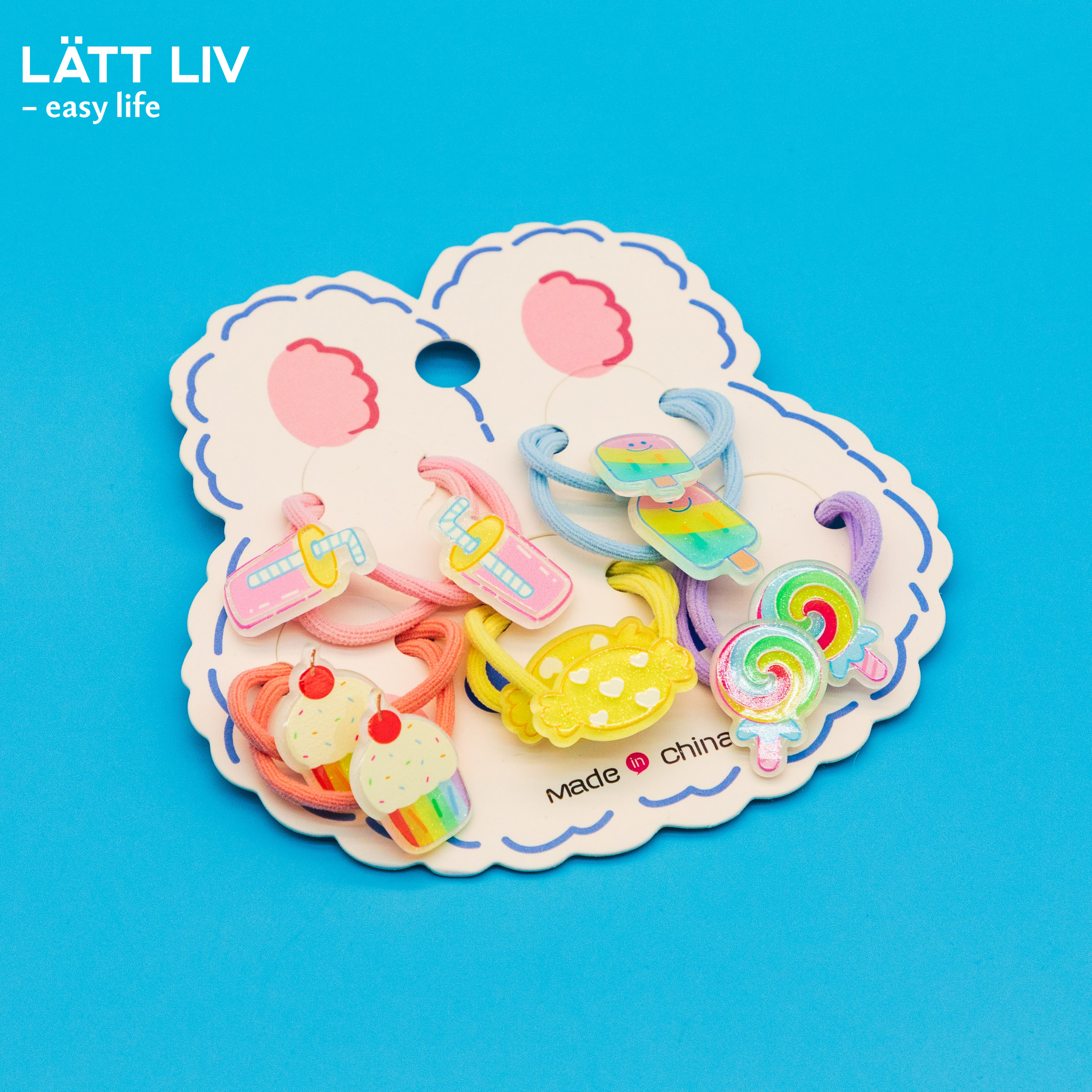 Брелки и резинки. LÄTT LIV