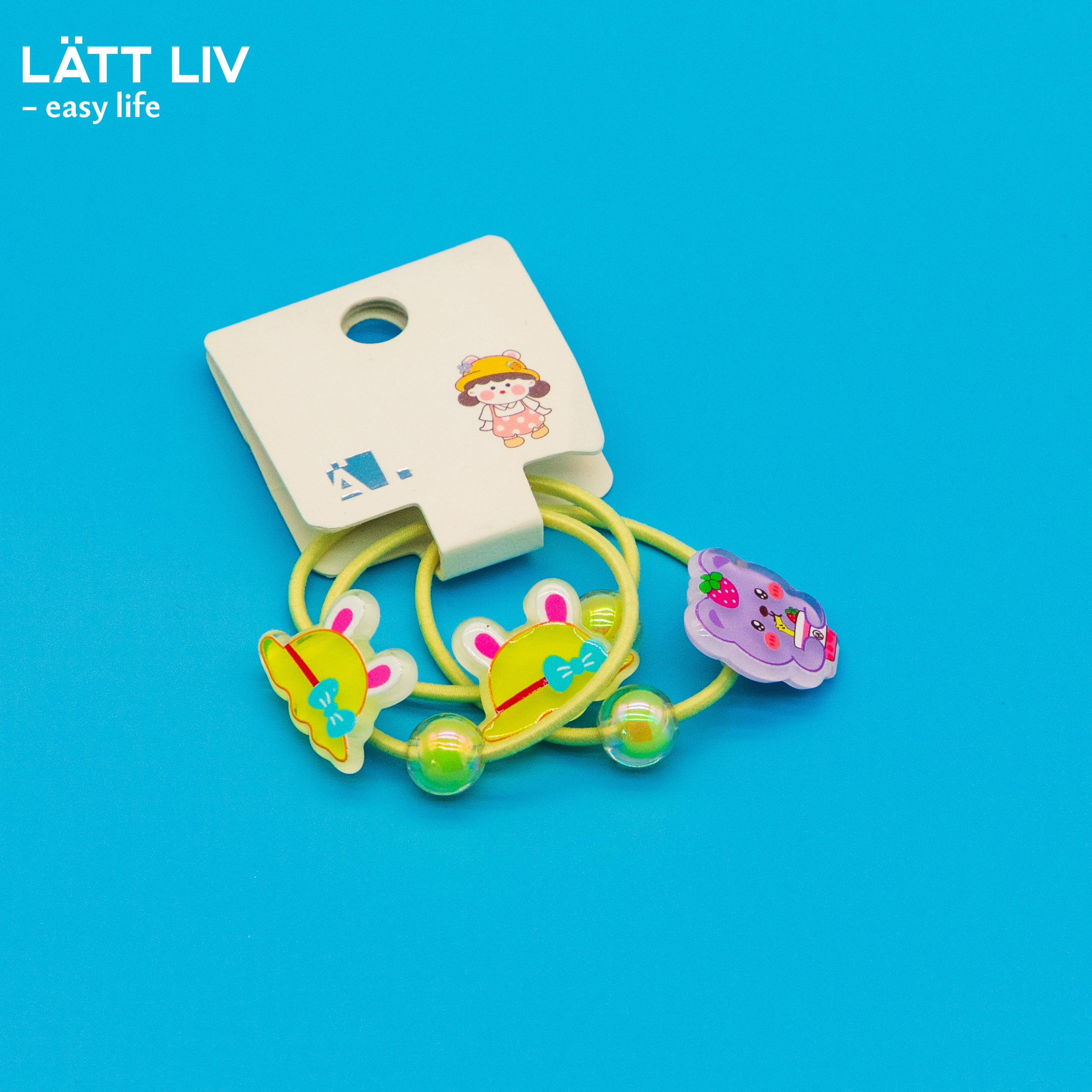 Брелки и резинки. LÄTT LIV