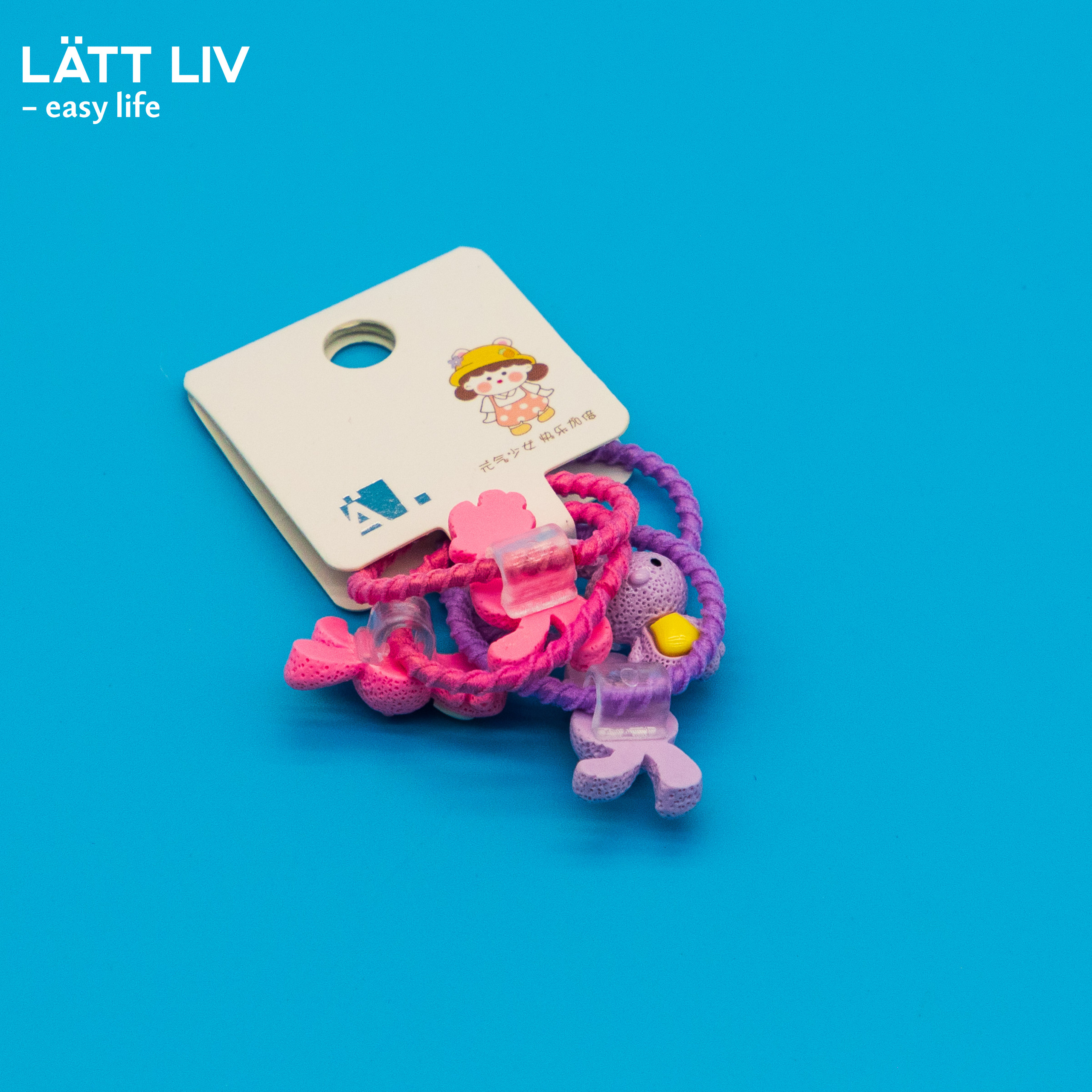 Брелки и резинки. LÄTT LIV