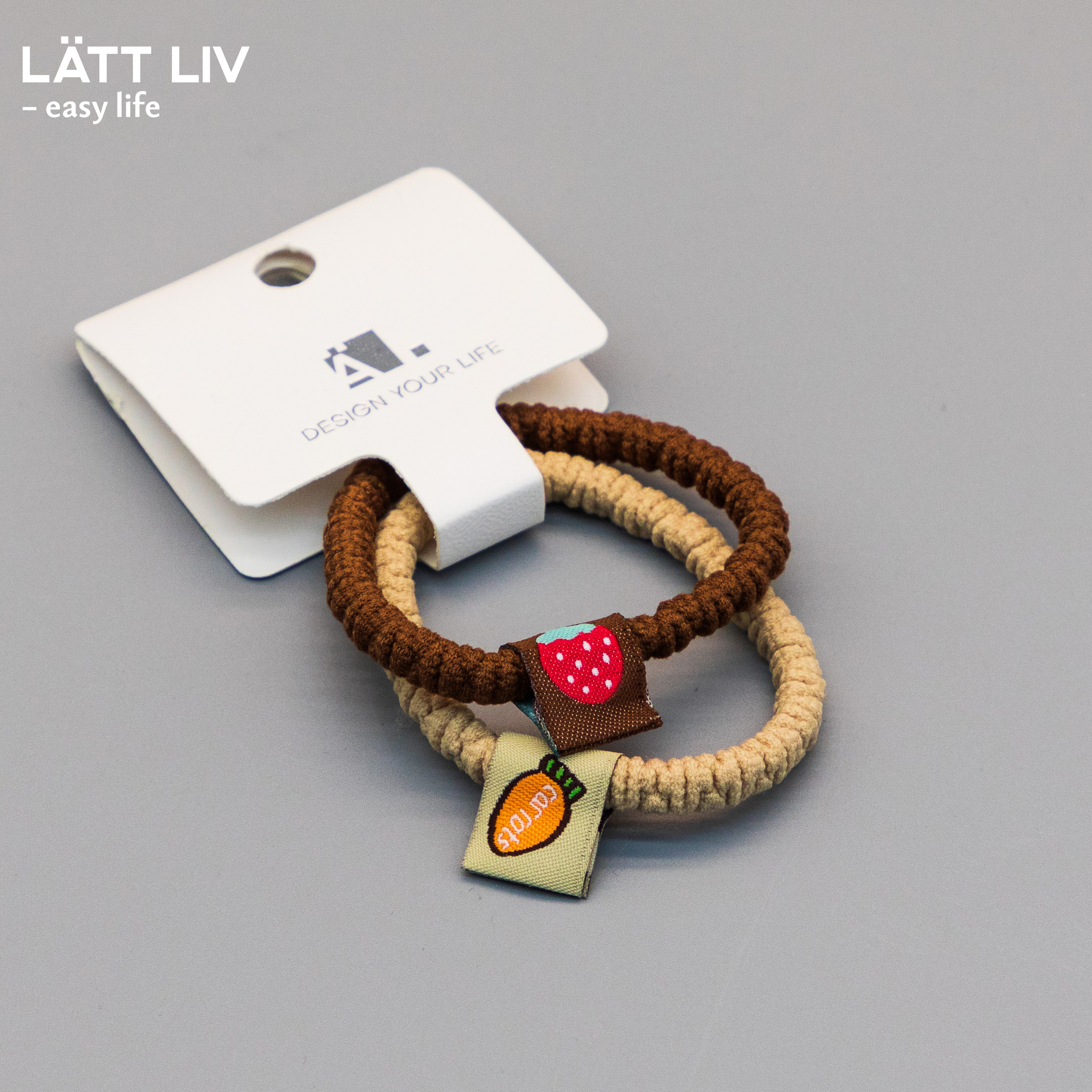 Брелки и резинки. LÄTT LIV