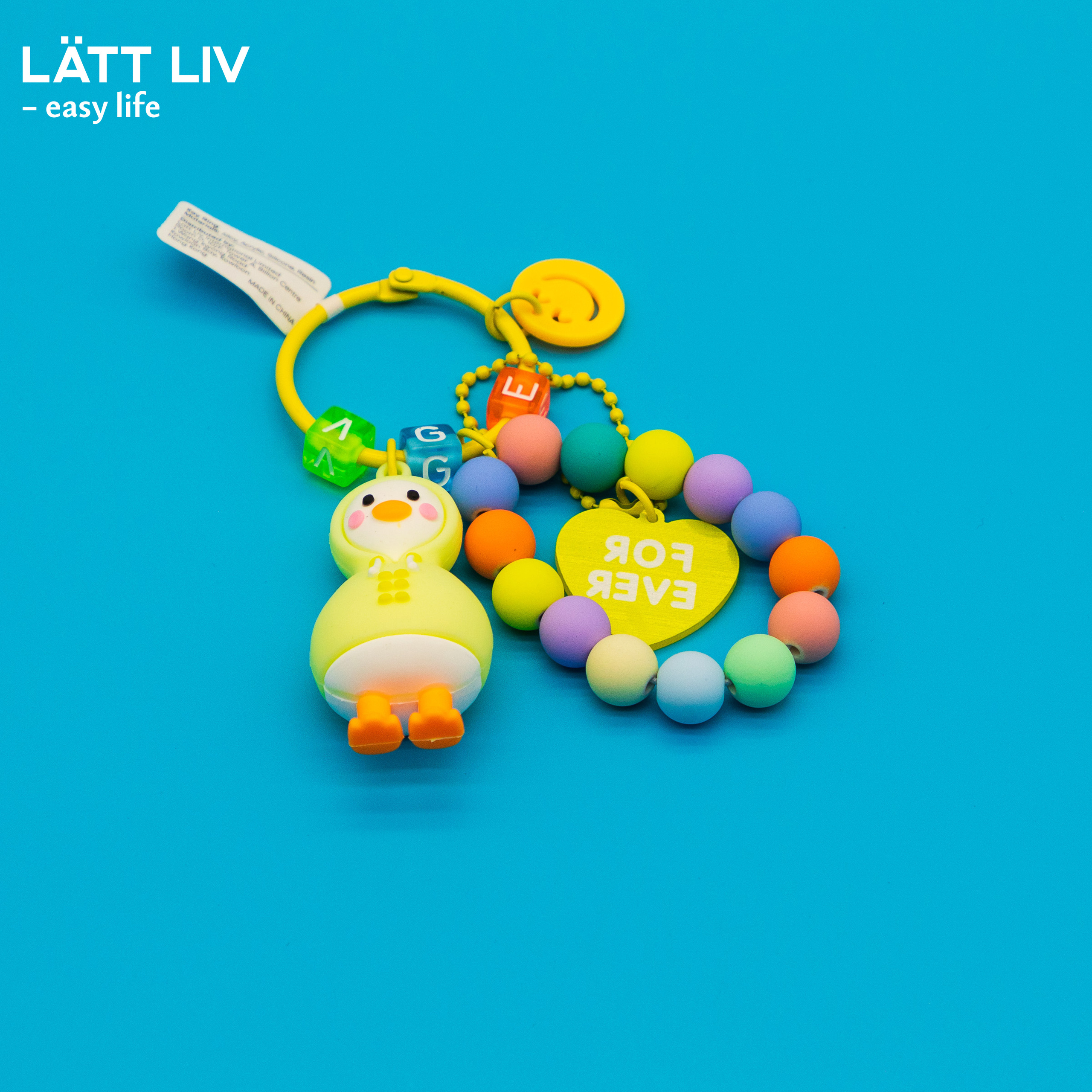 Брелки и резинки. LÄTT LIV