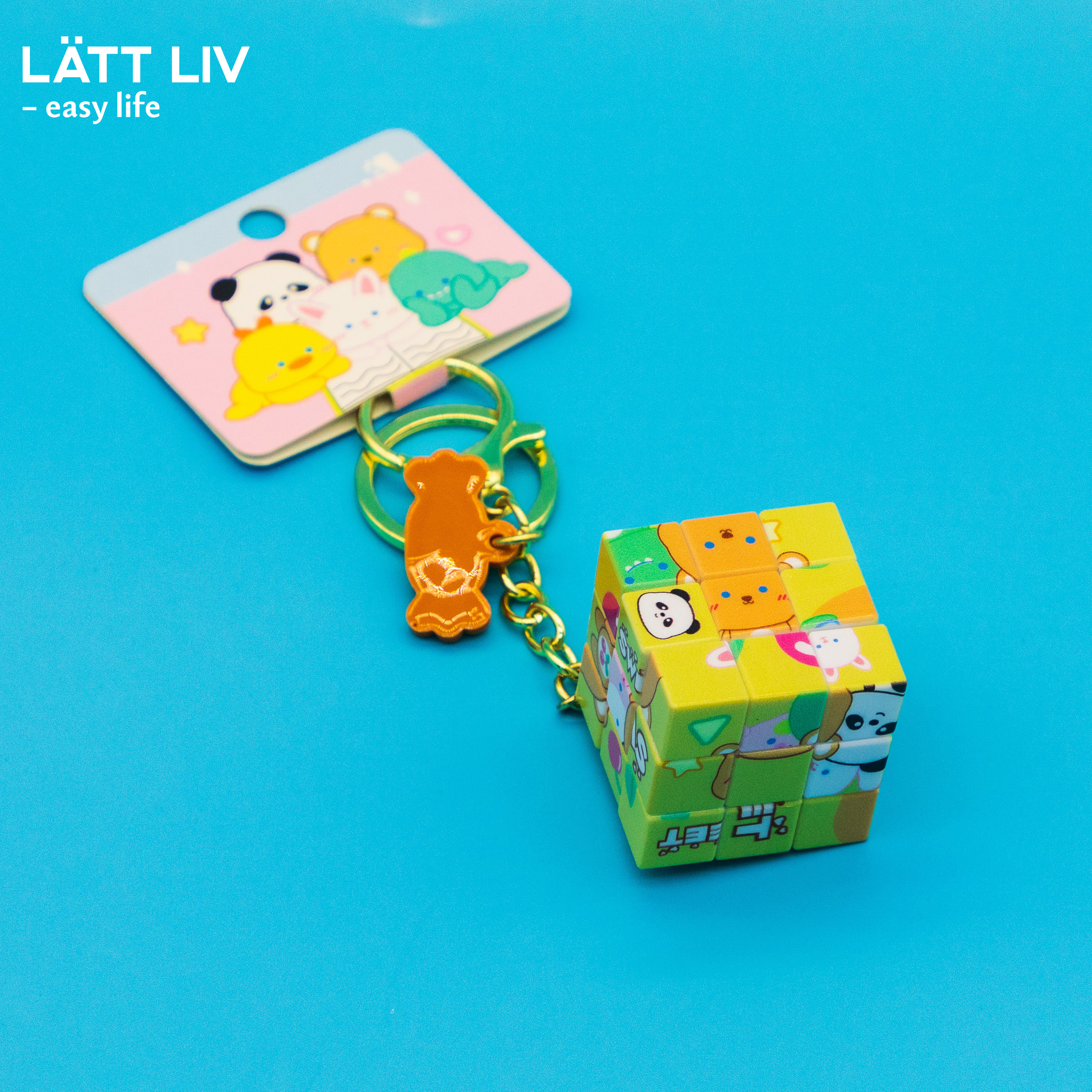 Брелки и резинки. LÄTT LIV