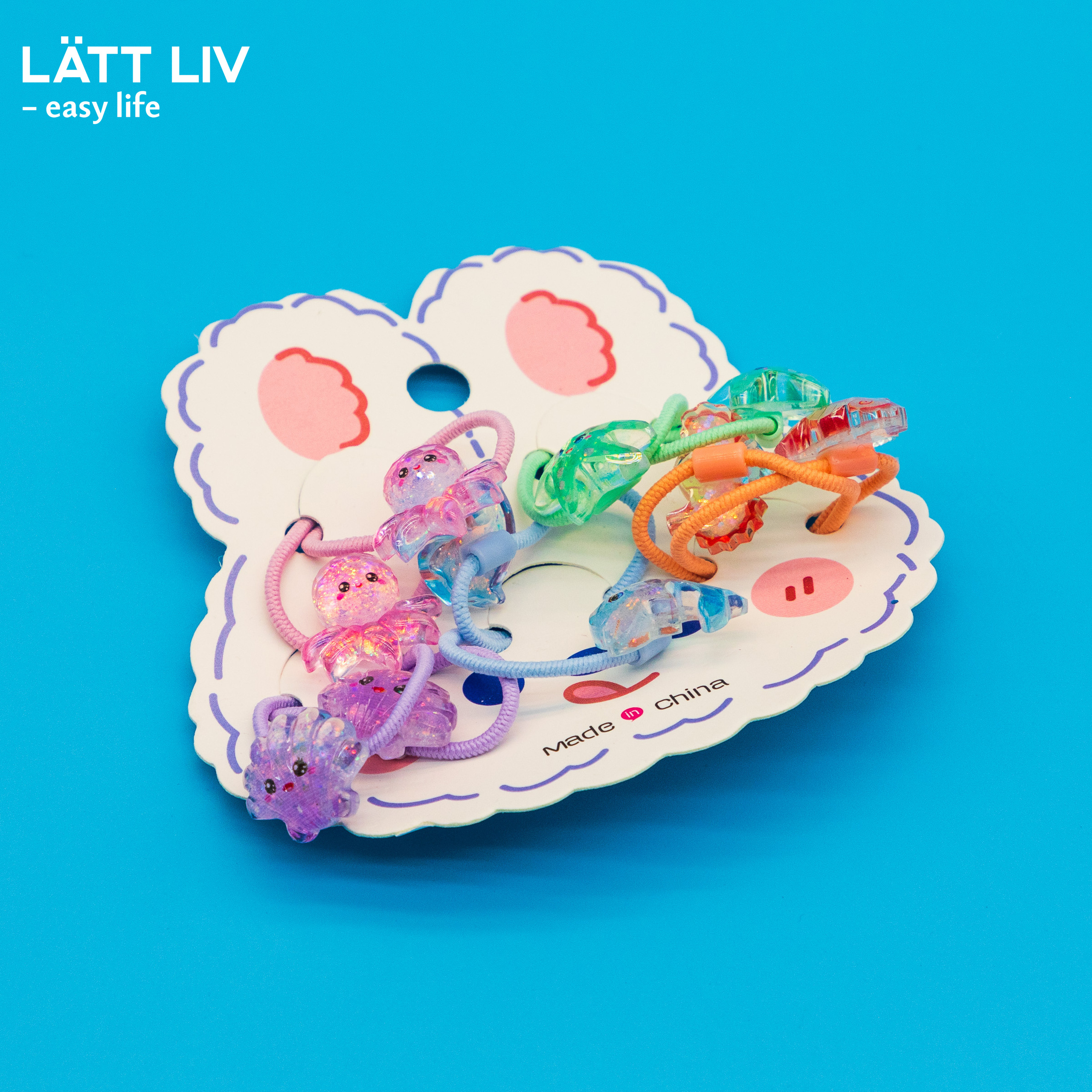 Брелки и резинки. LÄTT LIV