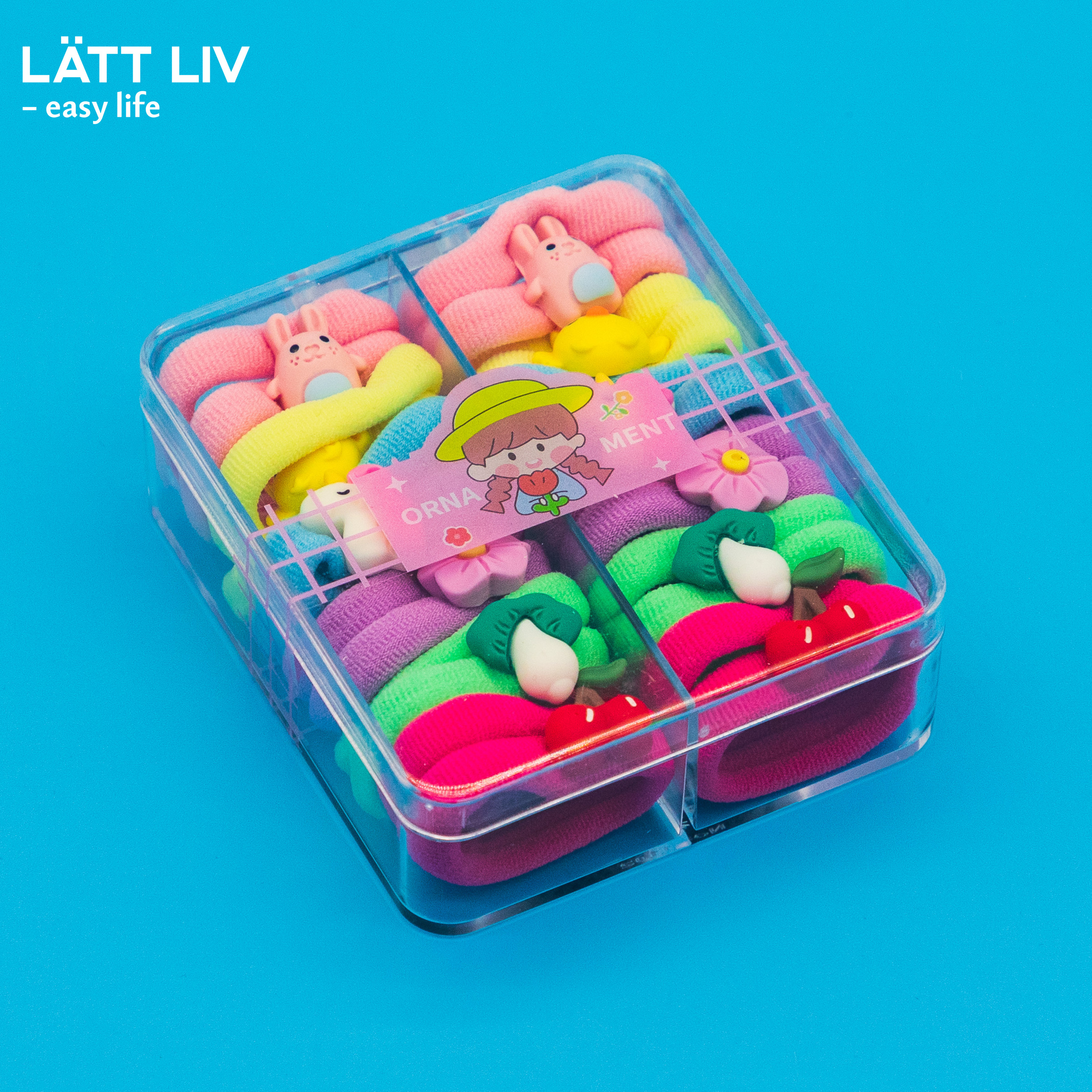 Брелки и резинки. LÄTT LIV