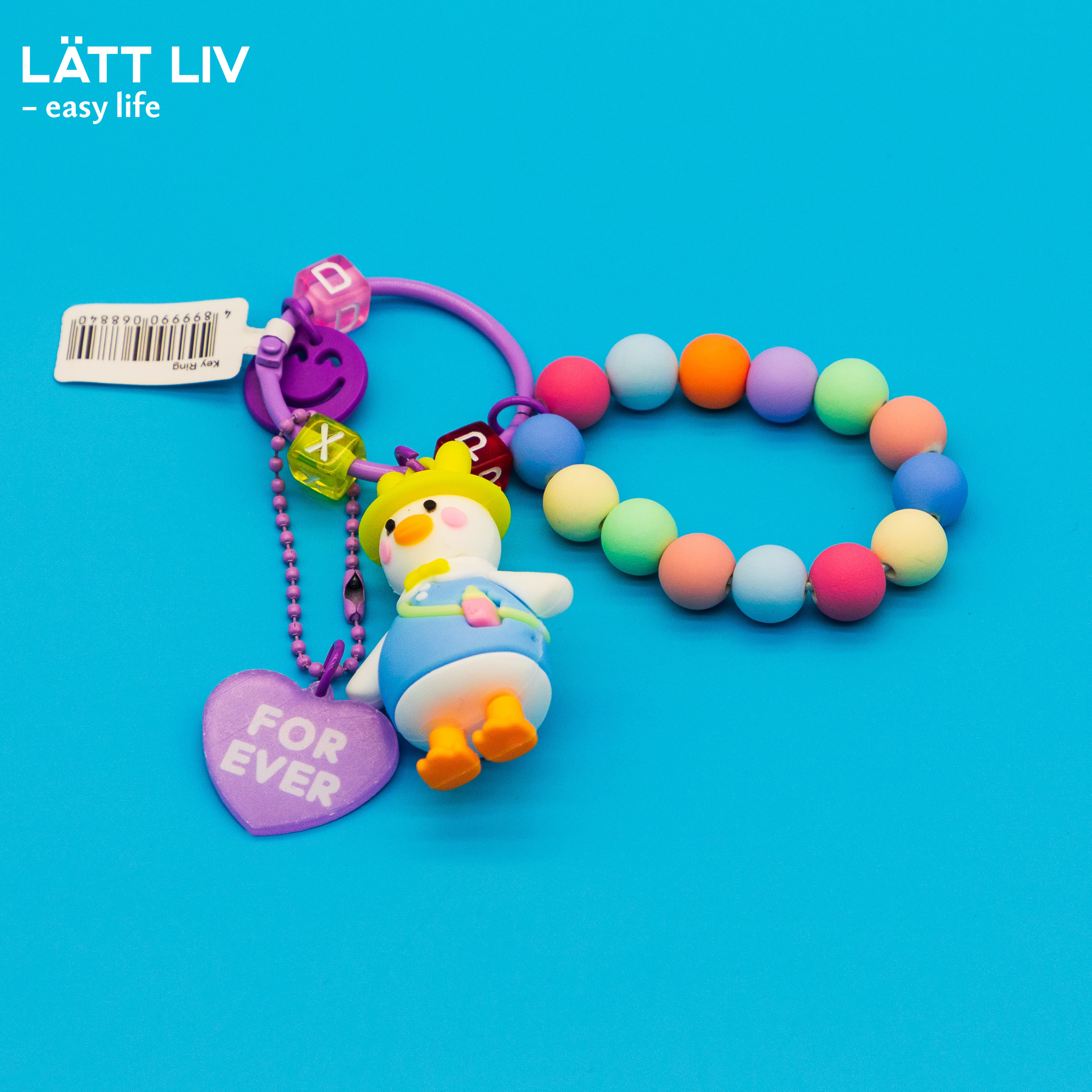 Брелки и резинки. LÄTT LIV