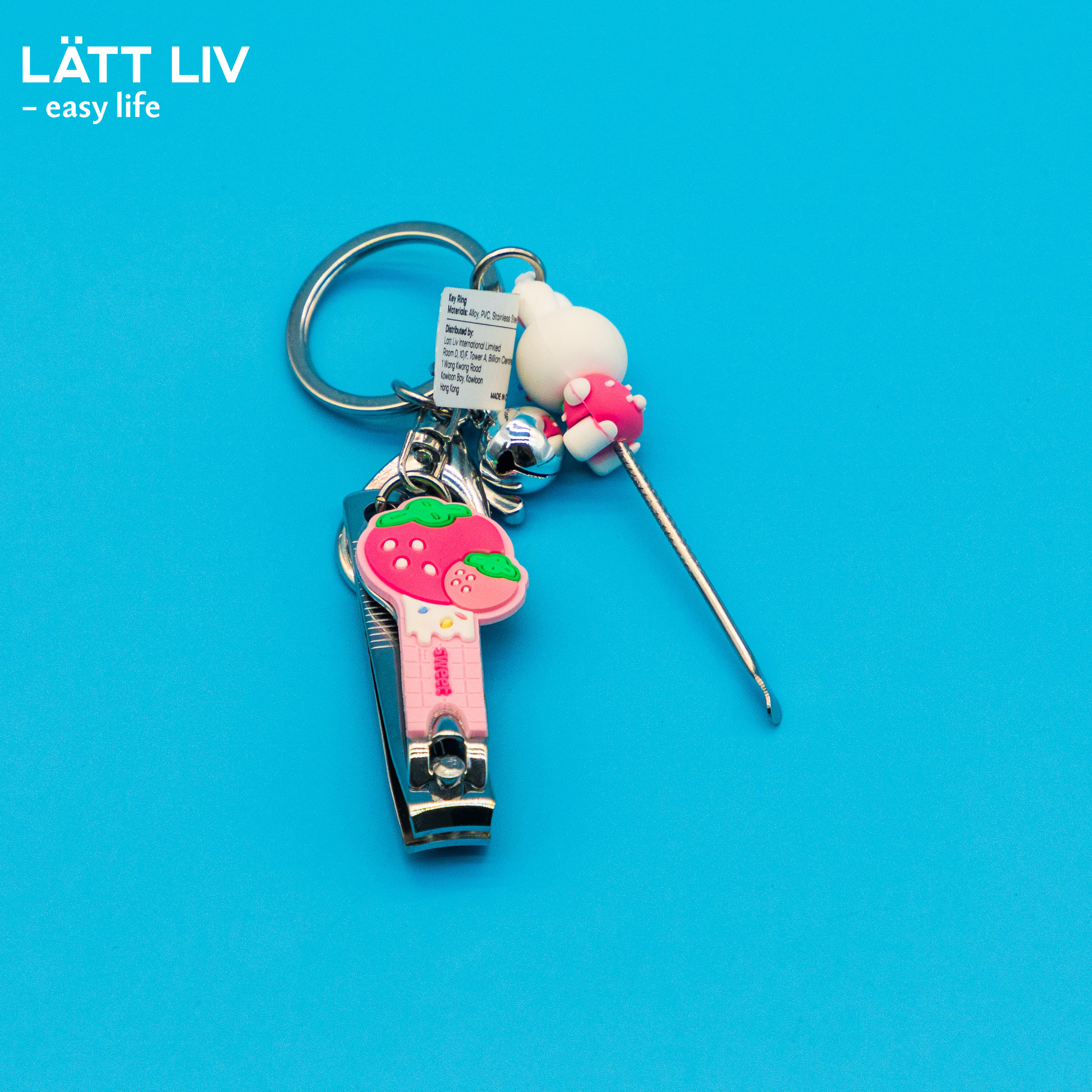 Брелки и резинки. LÄTT LIV