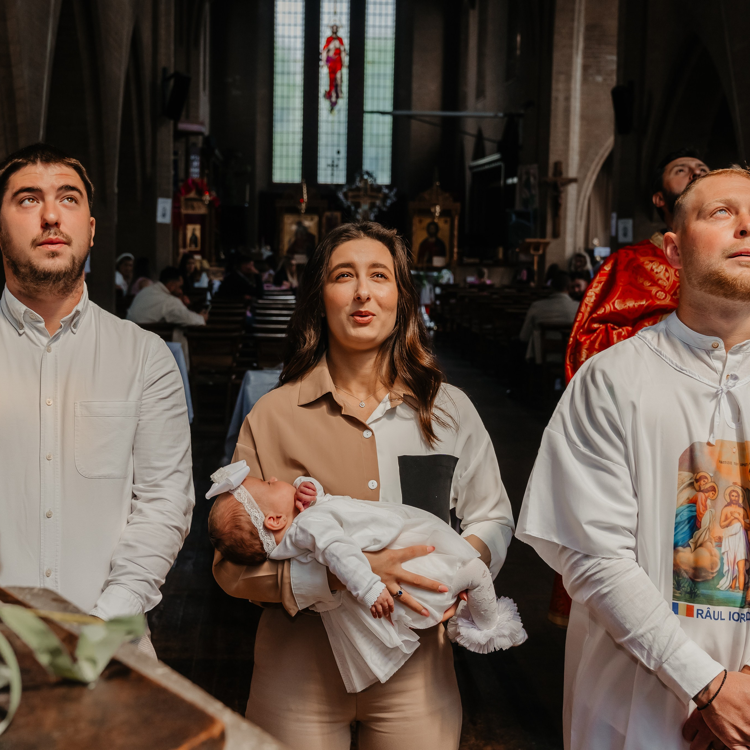 Two Hearts, One Faith: Baptism of Father and Daughter