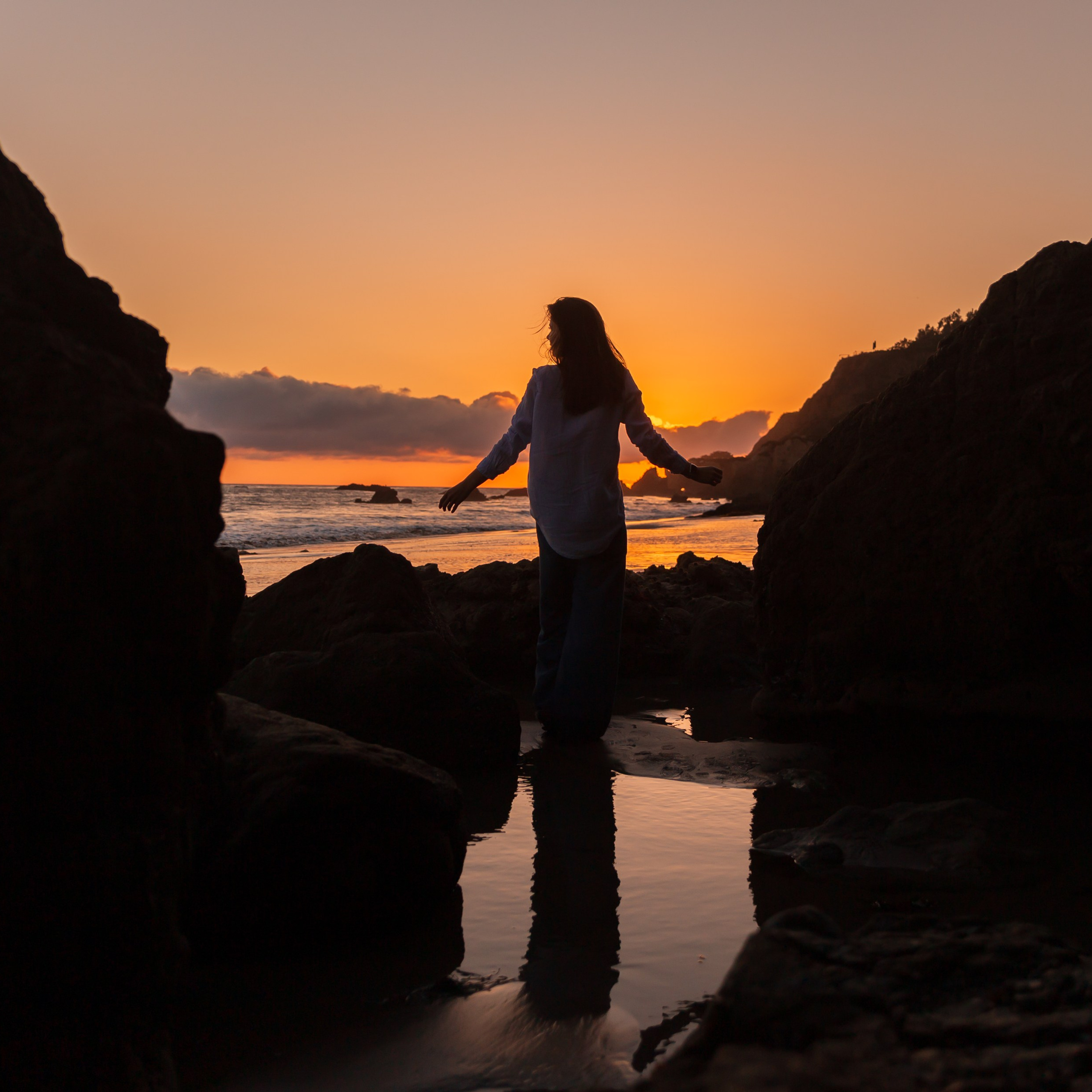 El Matador Beach Sunset Photoshoot