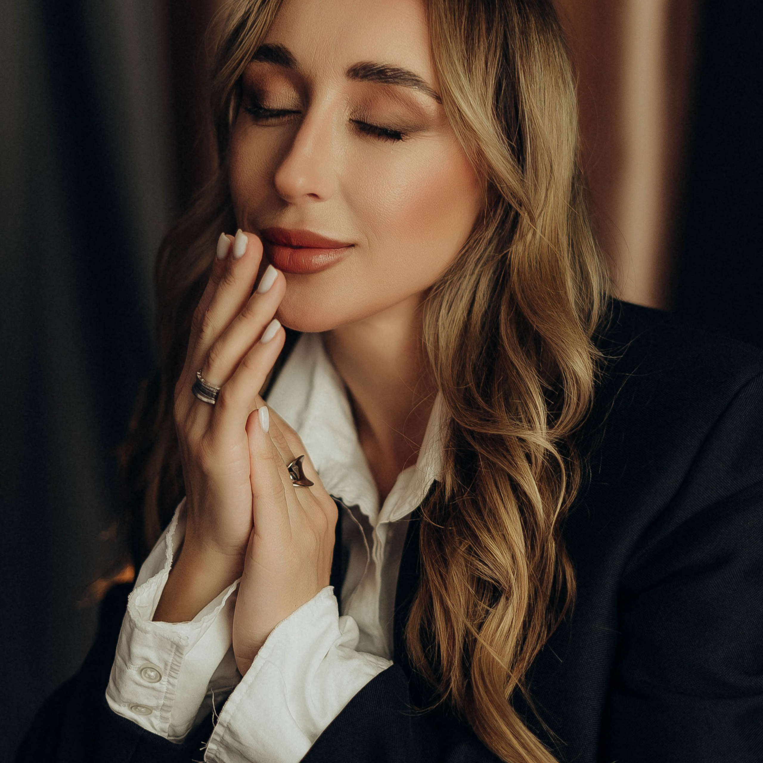 Portrait photo shoot / Портретная фотосессия в студии.