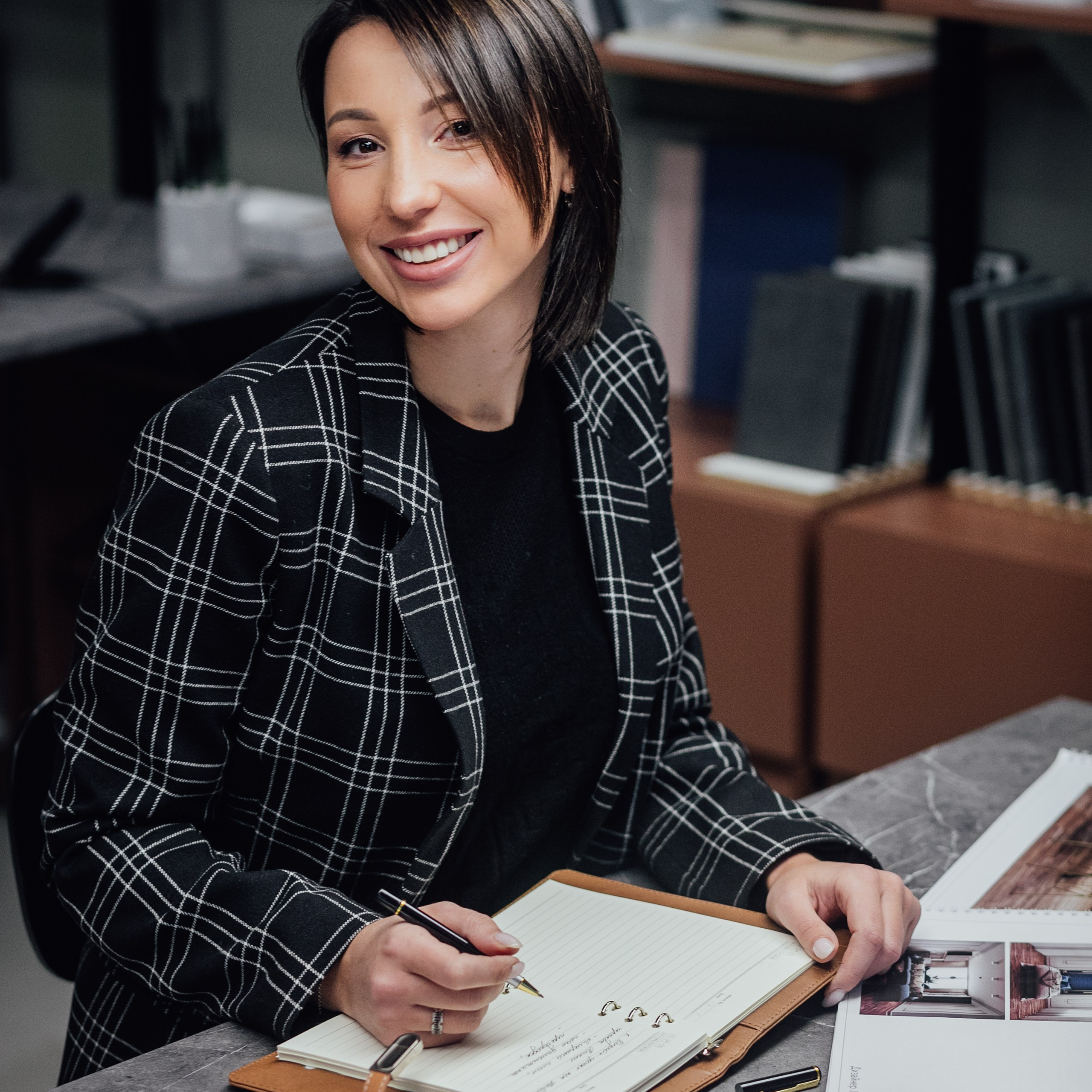 Interior designer Anna