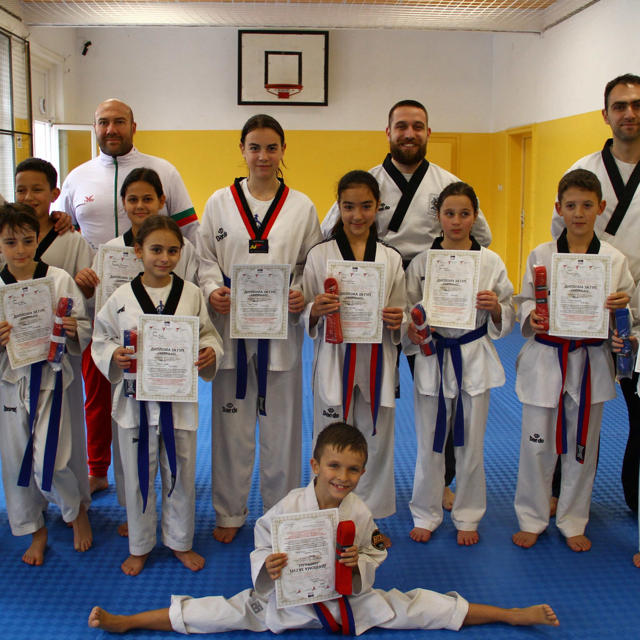 2024-12-07, ТАЕКУОНДО, Изпит за&nbsp;технически степени, ТК&nbsp;Самсон