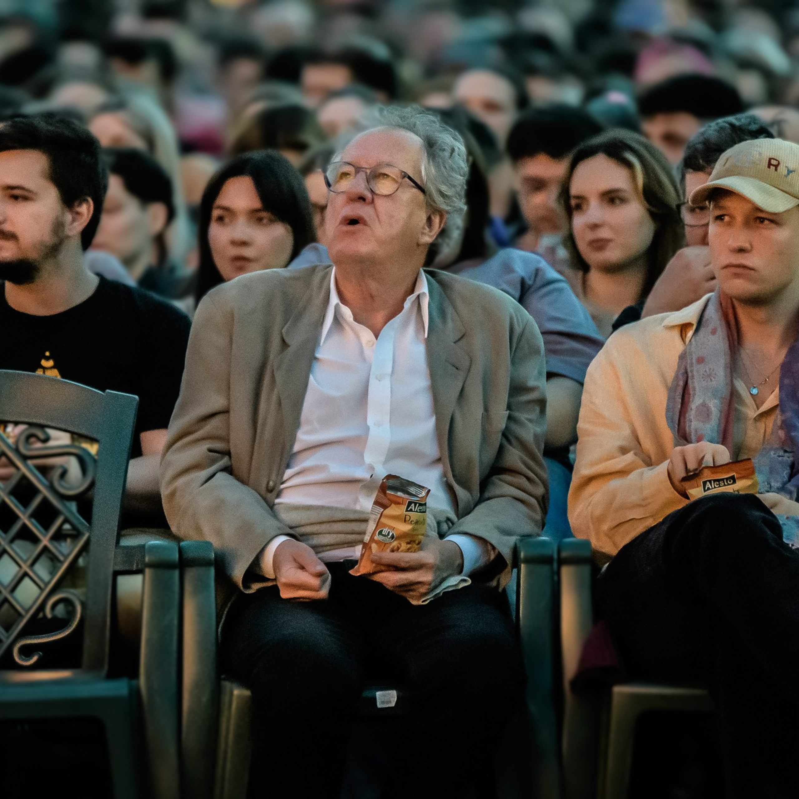 Geoffrey Rush with his son @ TIFF.22