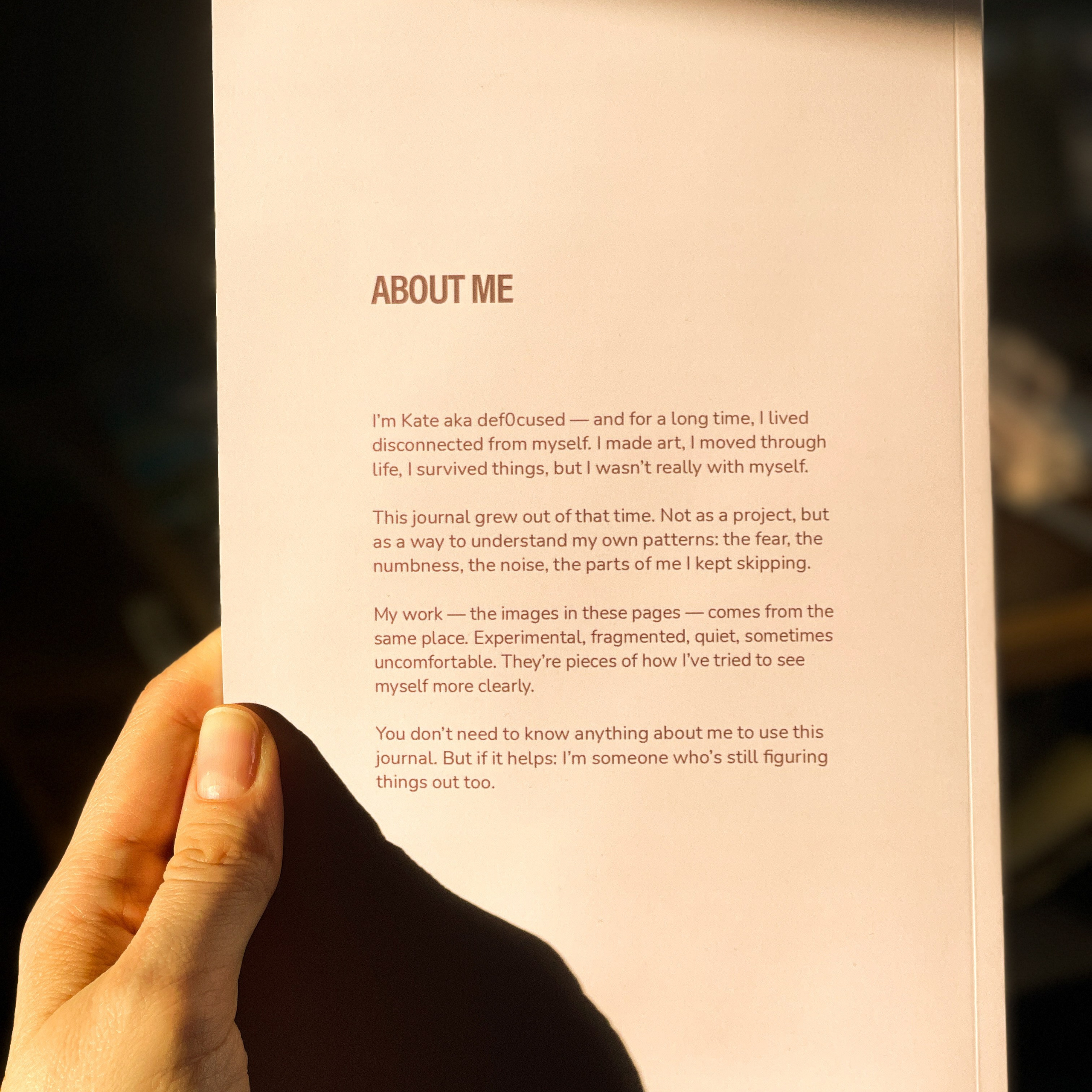 DECONSTRUCTED SILENCE. Lifestyle & Documentary Photography in Bristol, Bath & London — def0cused