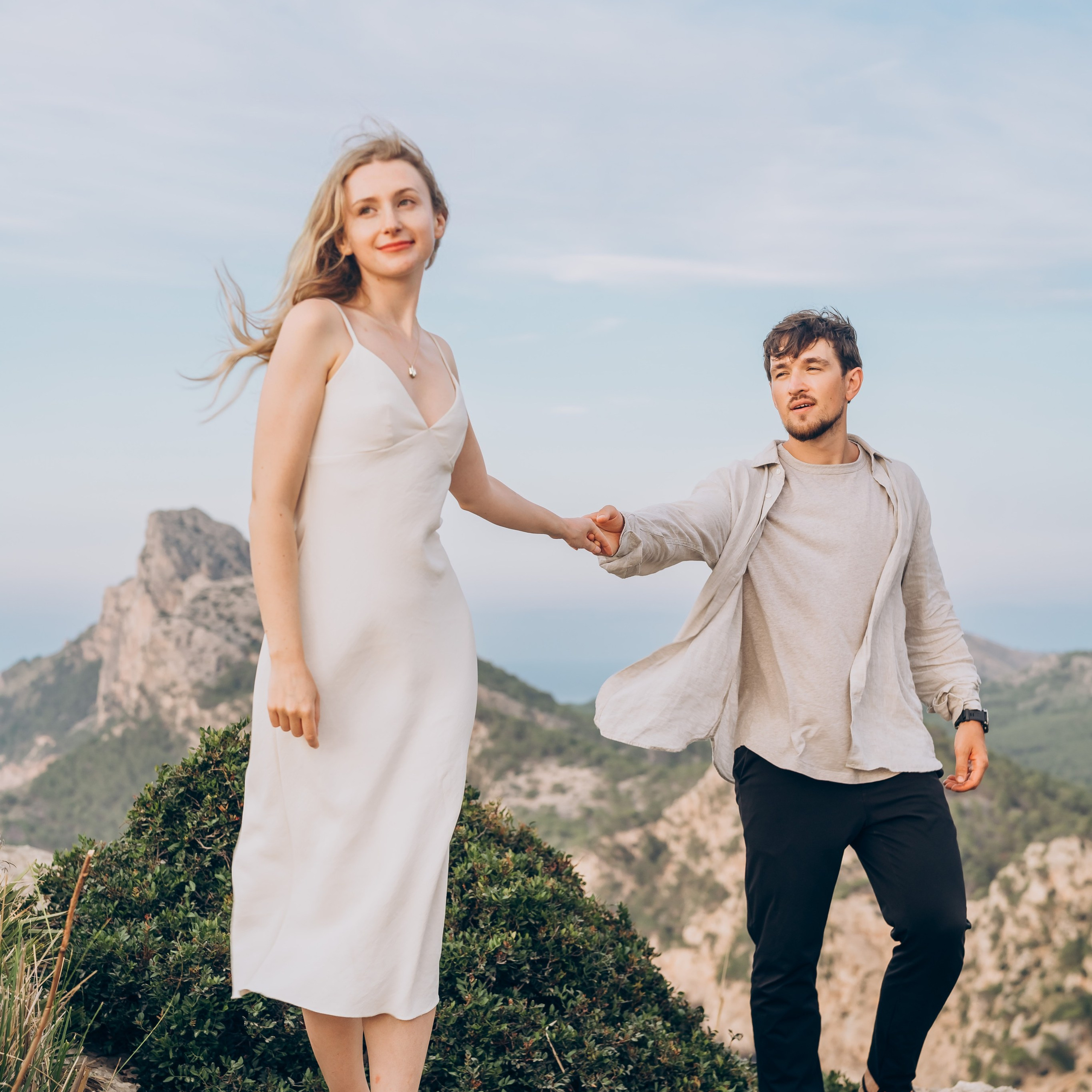 On top of the mountains and by the sea