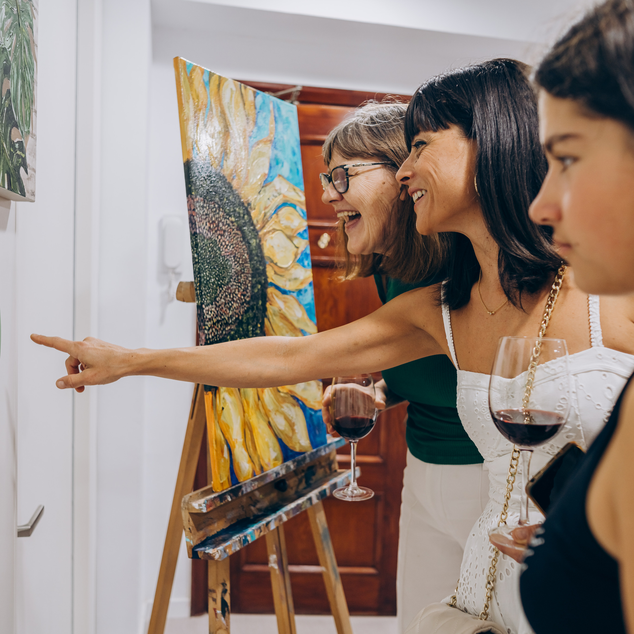 An exhibition of paintings by Olga Bort